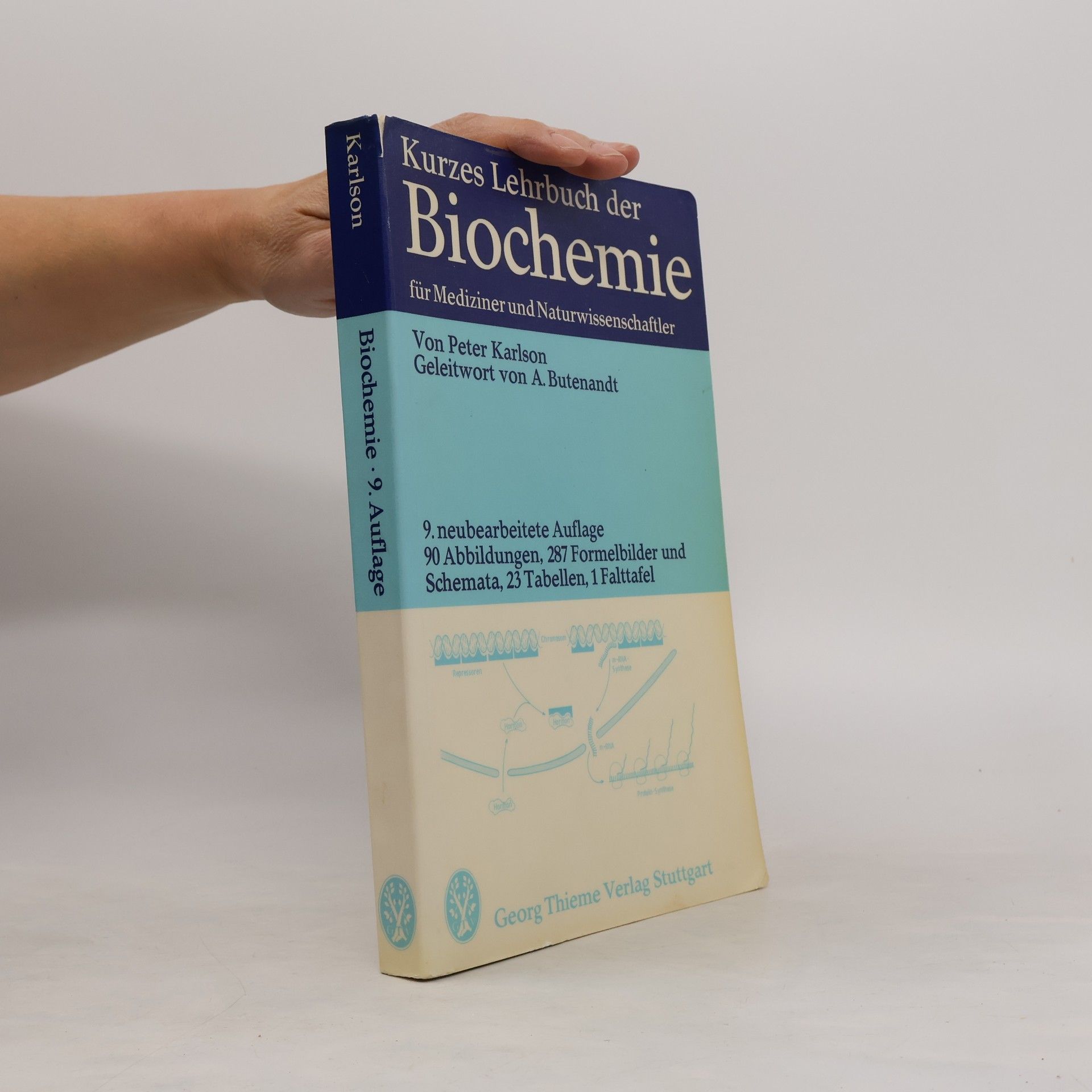 Peter Karlson Kurzes Lehrbuch der Biochemie für Mediziner und Naturwissenschaftler