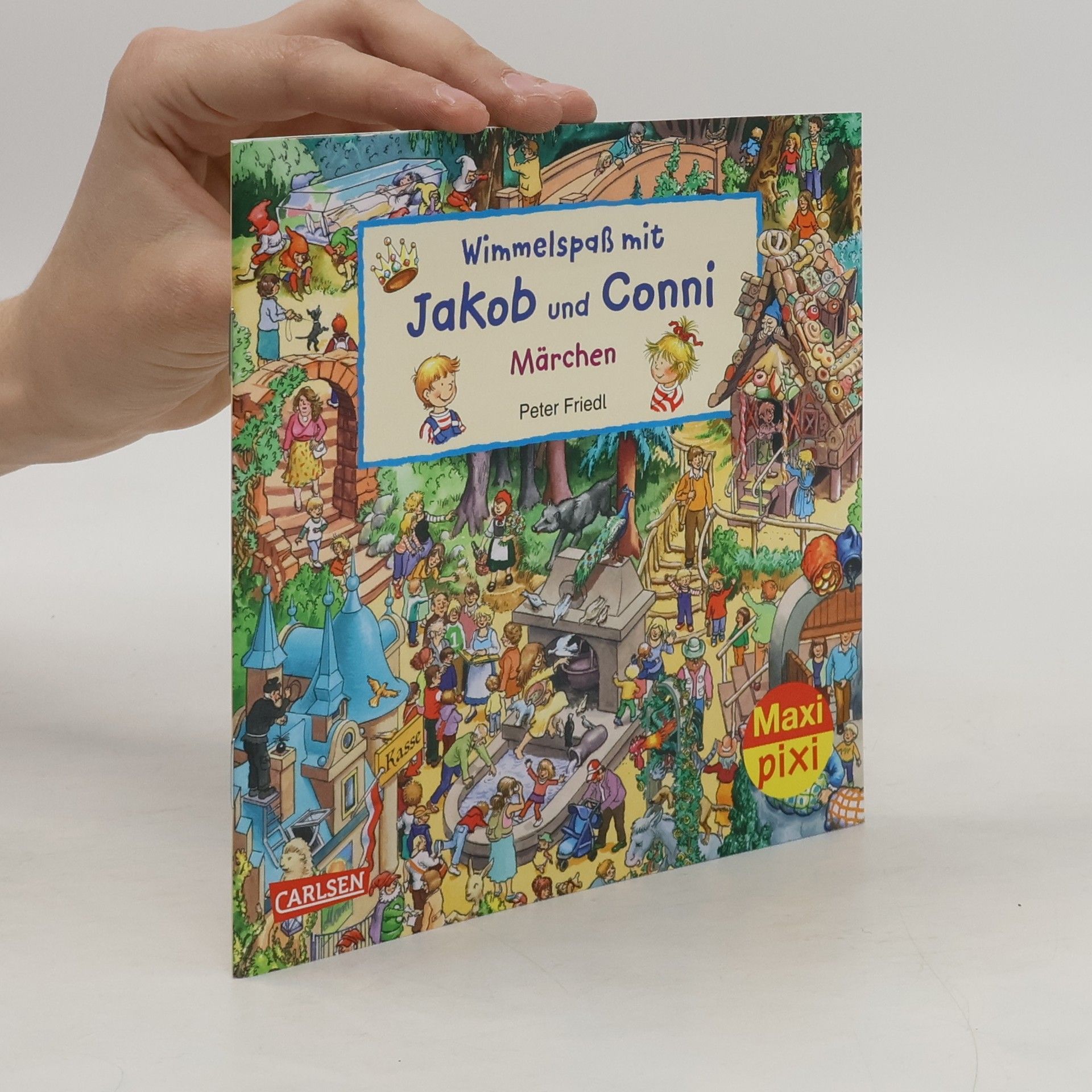 Carlotta Schade Maxi Pixi 377: Wimmelspaß mit Jakob und Conni: Märchen