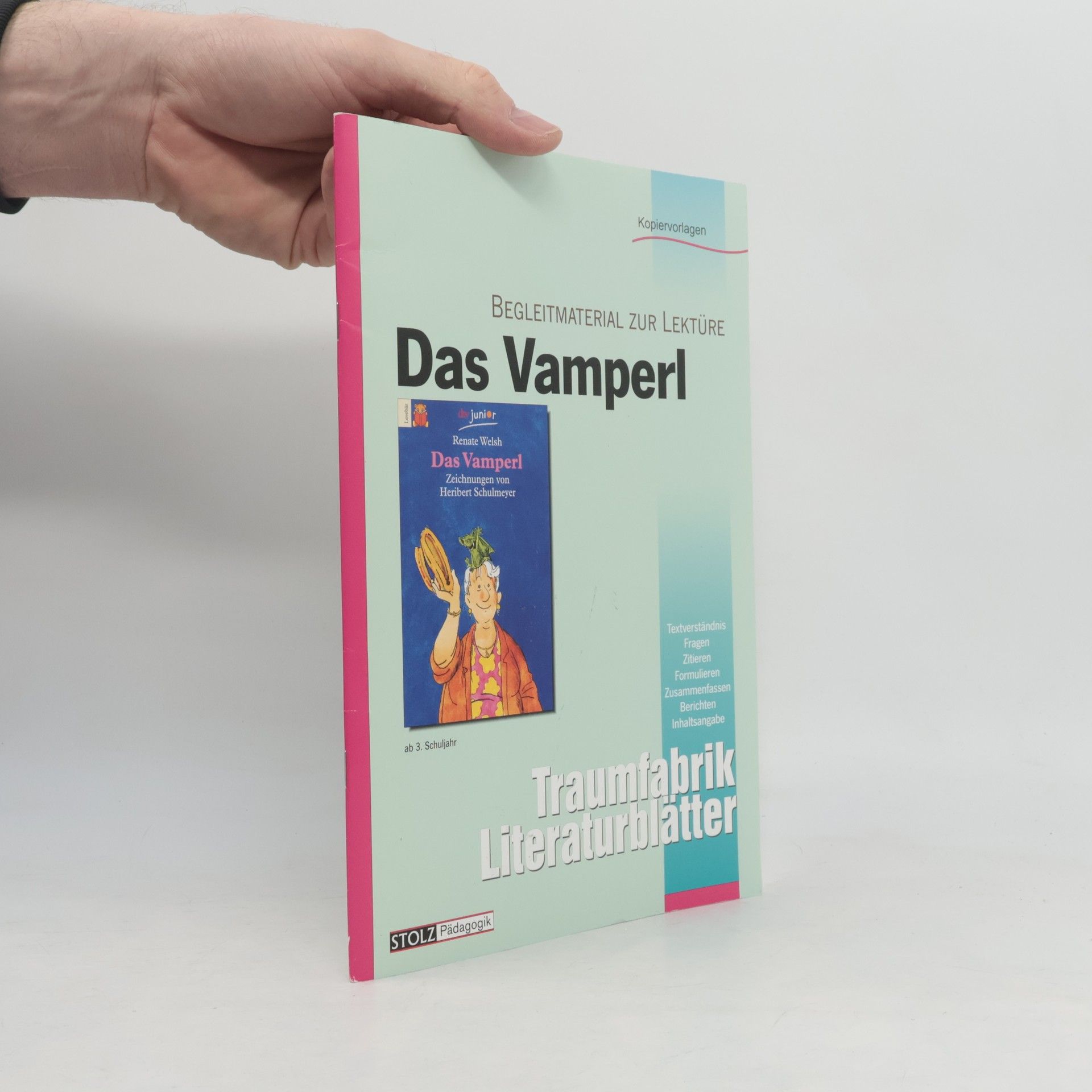 Traumfabrik Literaturblätter: Das Vamperl, Begleitmaterial zur Lektüre