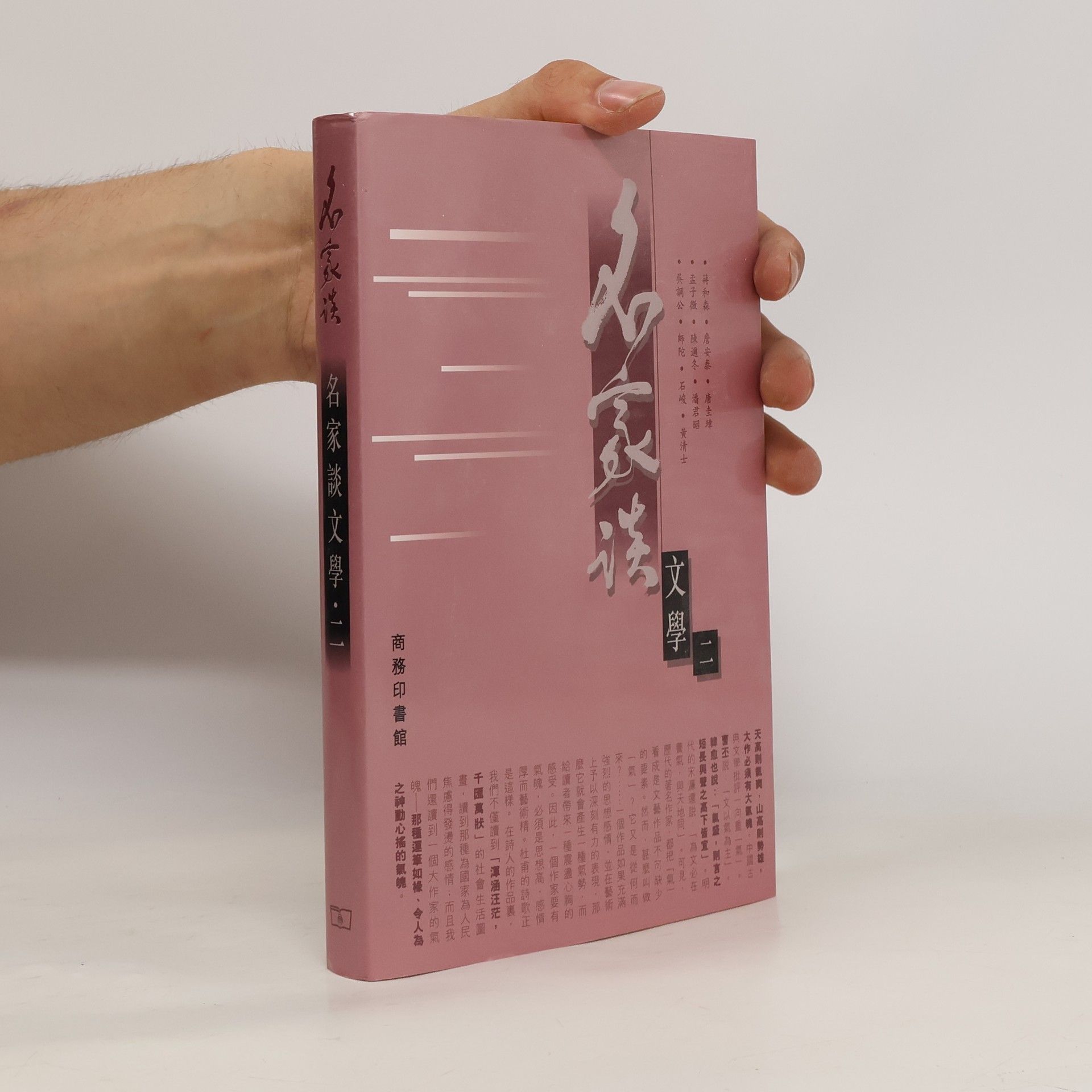 Autorenkollektiv 名家談文學(一)
