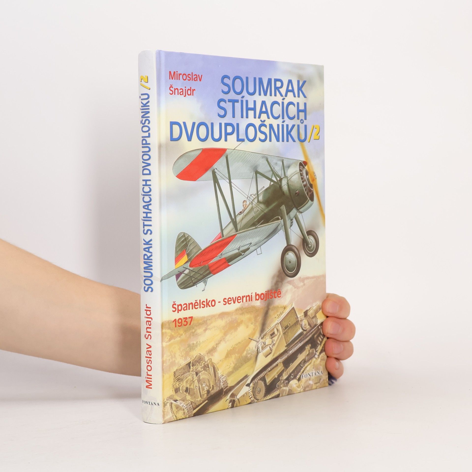 Miroslav Šnajdr Soumrak stíhacích dvouplošníků 2. Španělsko - severní bojiště 1937