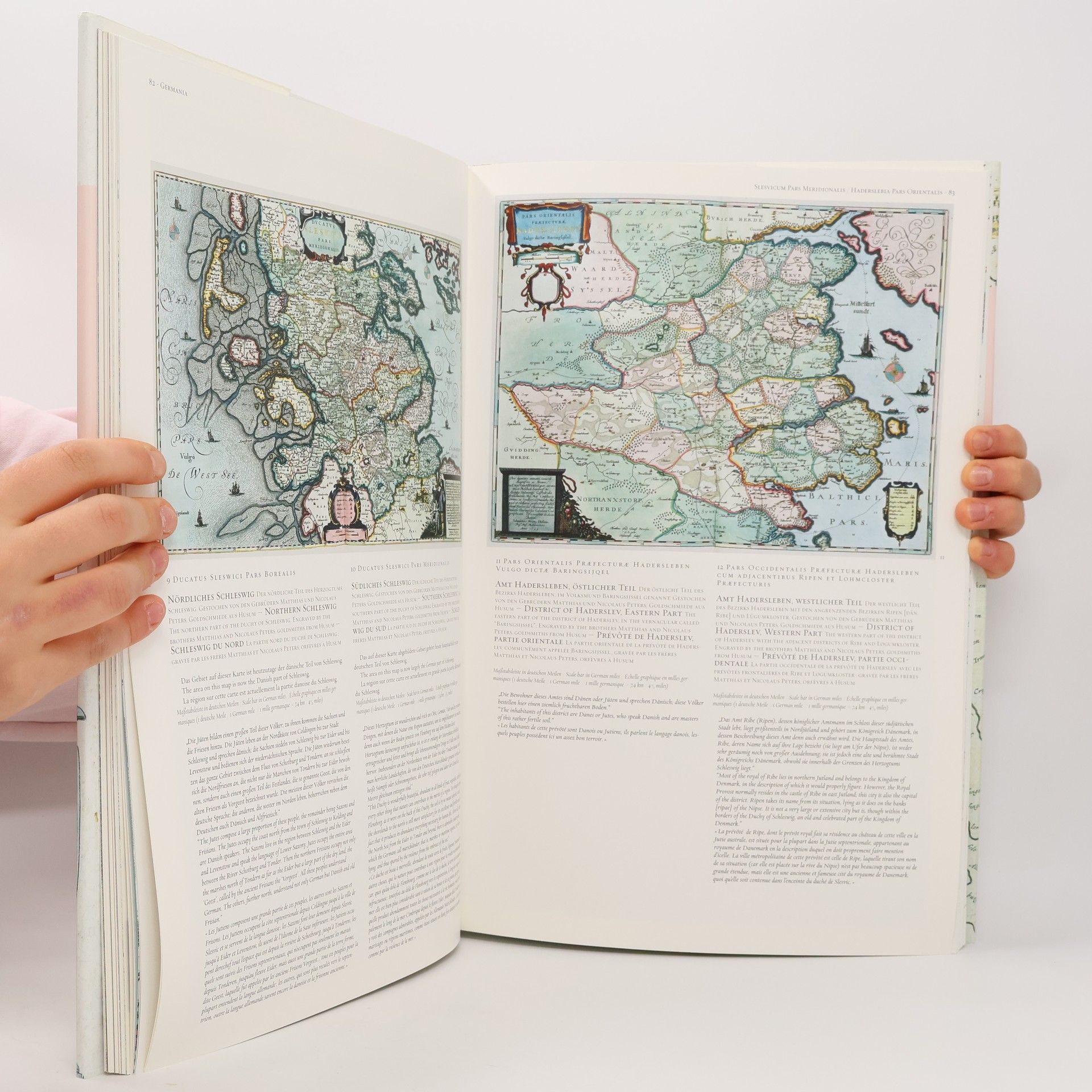 Joan Blaeu Atlas maior of 1665 Germania, Austria & Helvetia 1.-2.