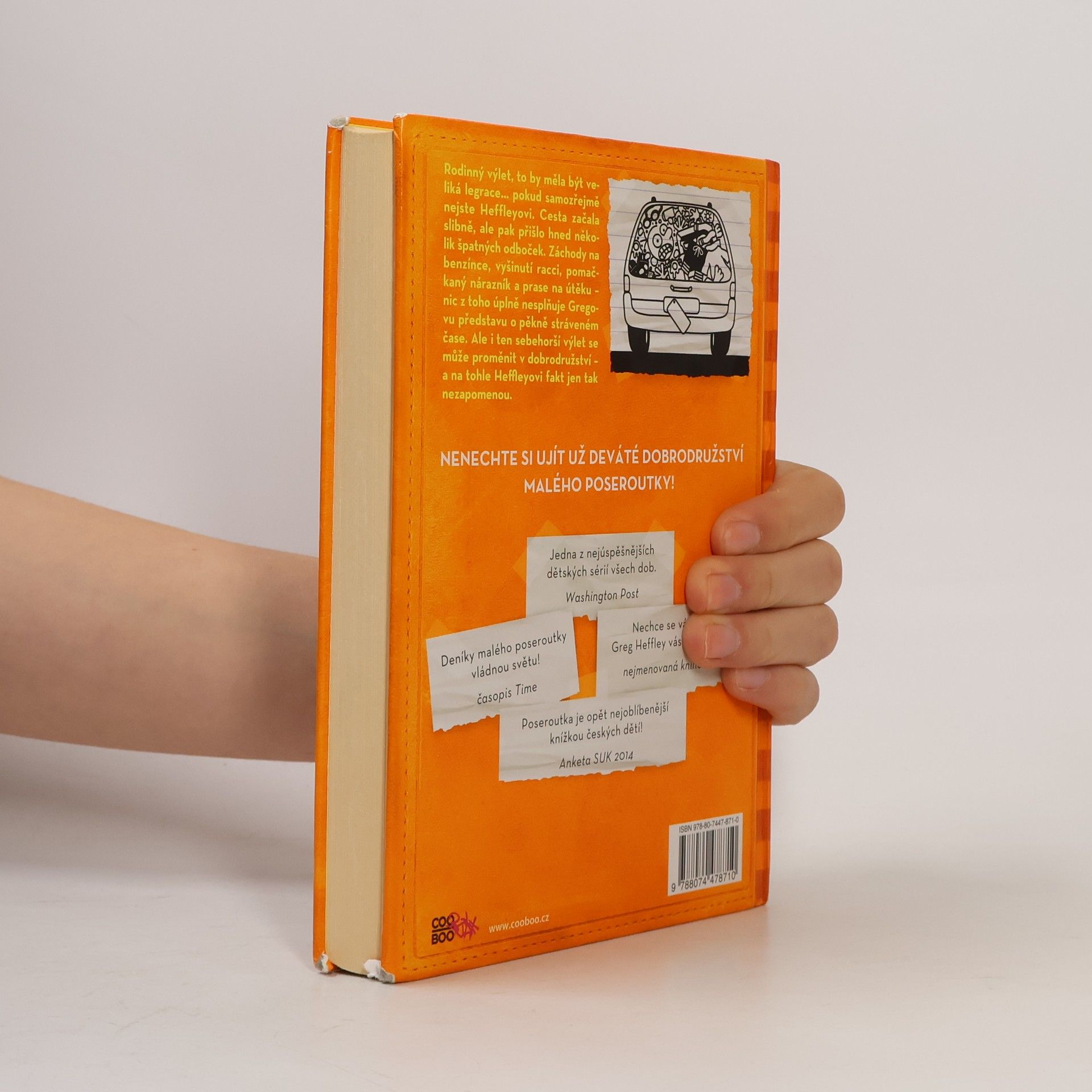 Jeff Kinney Deník malého poseroutky 9. Výlet za všechny peníze