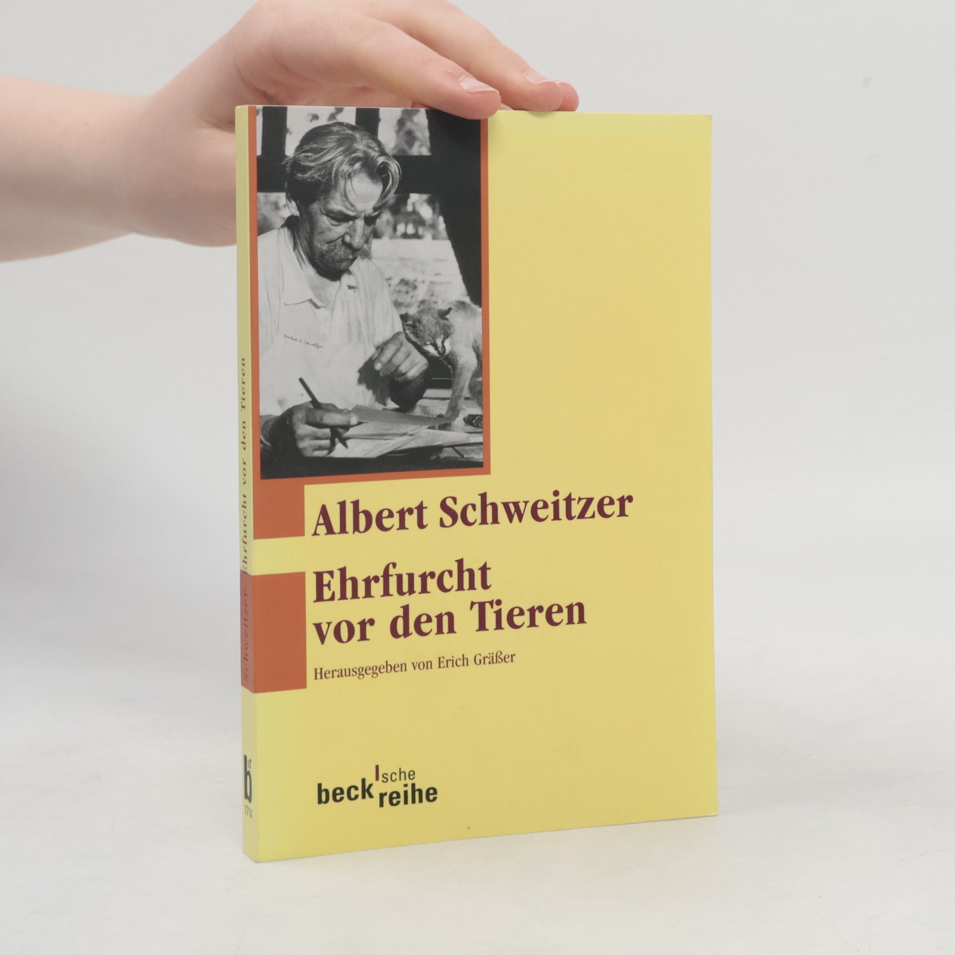Erich Grässer Beck'sche Reihe: Ehrfurcht vor den Tieren