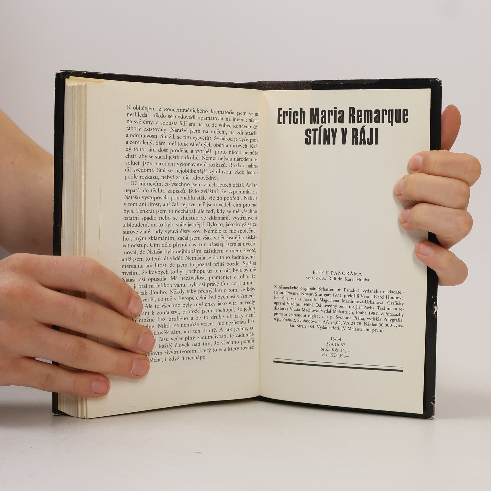 Erich Maria Remarque Stíny v ráji