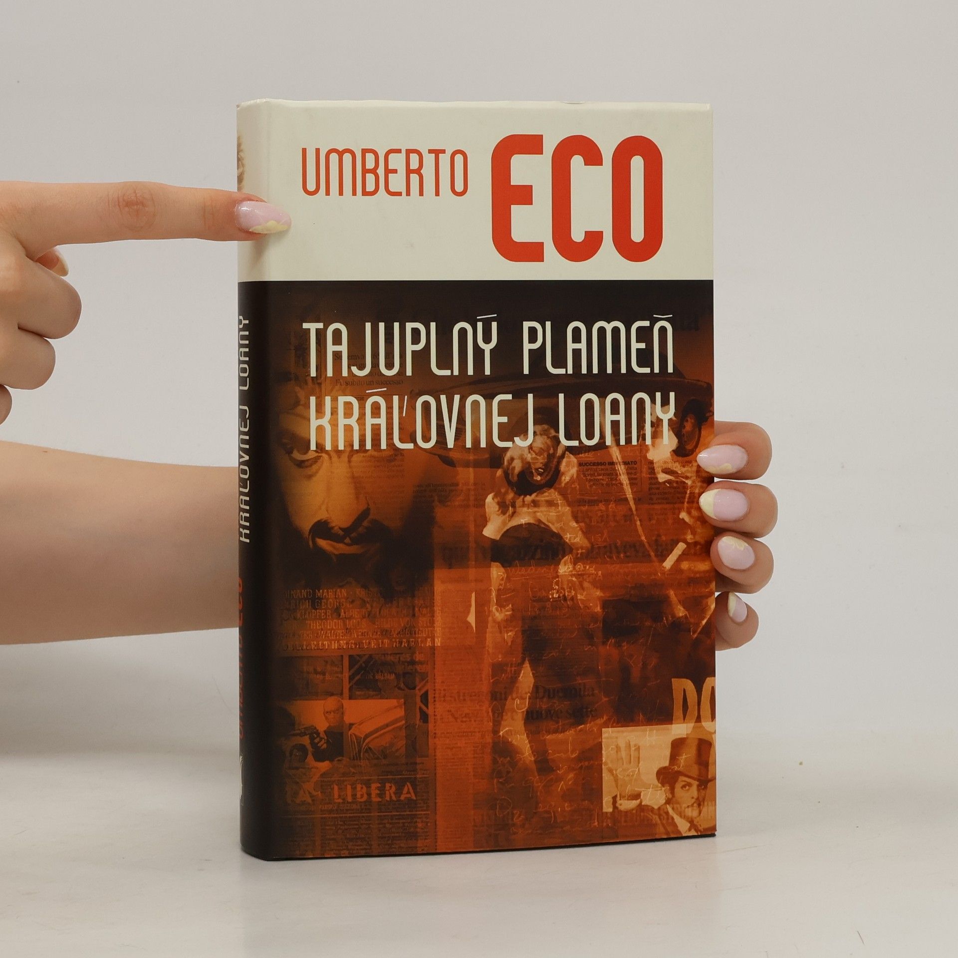 Umberto Eco Tajuplný plameň kráľovnej Loany