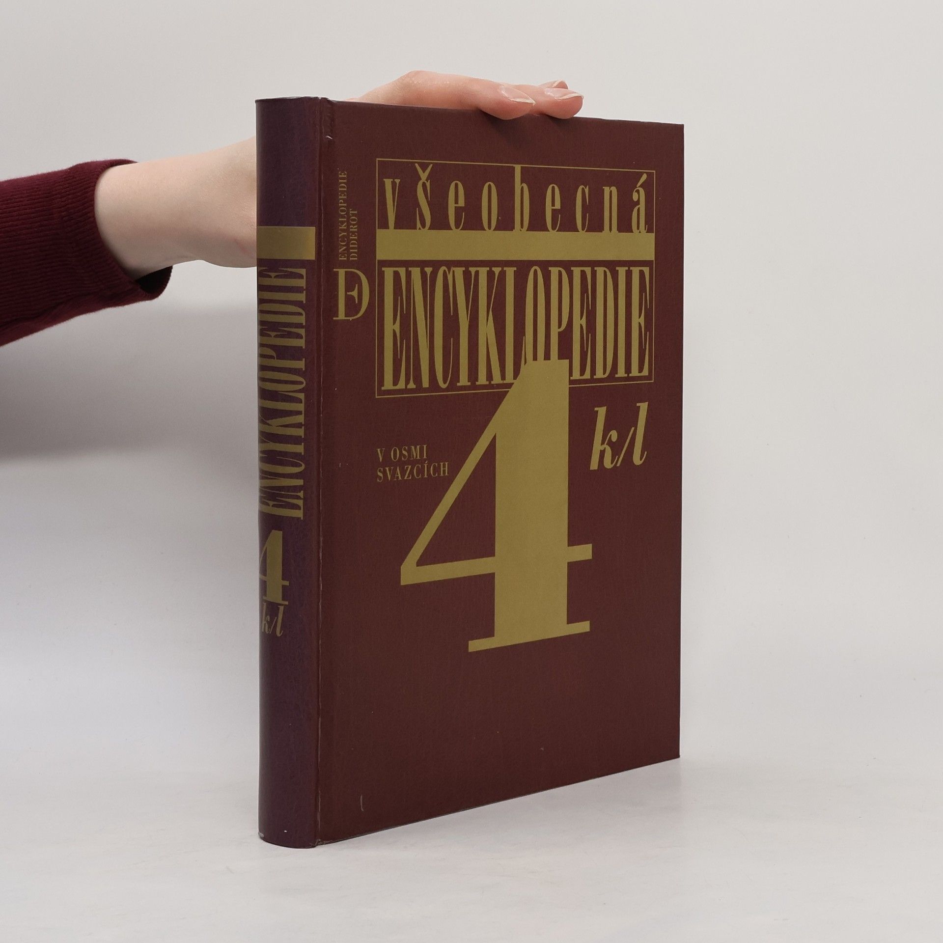 Jitka Benešová Všeobecná encyklopedie v osmi svazcích. 4. díl, k-l