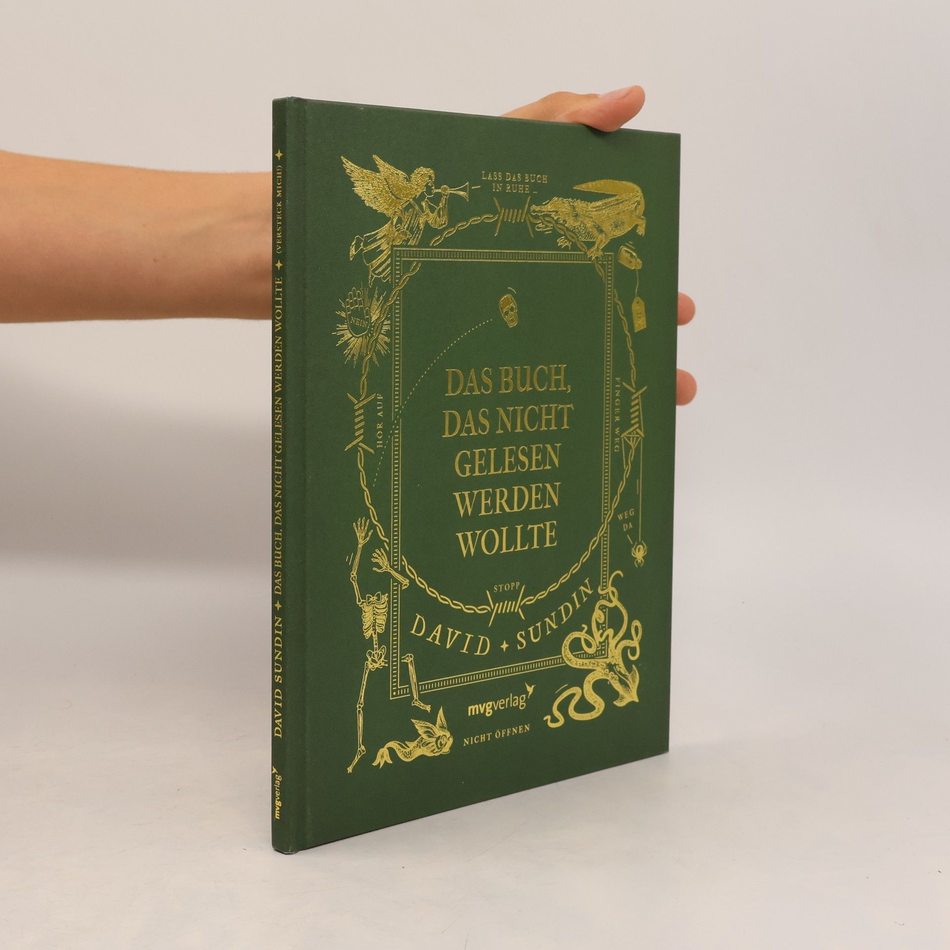 David Sundin Das Buch, das nicht gelesen werden wollte