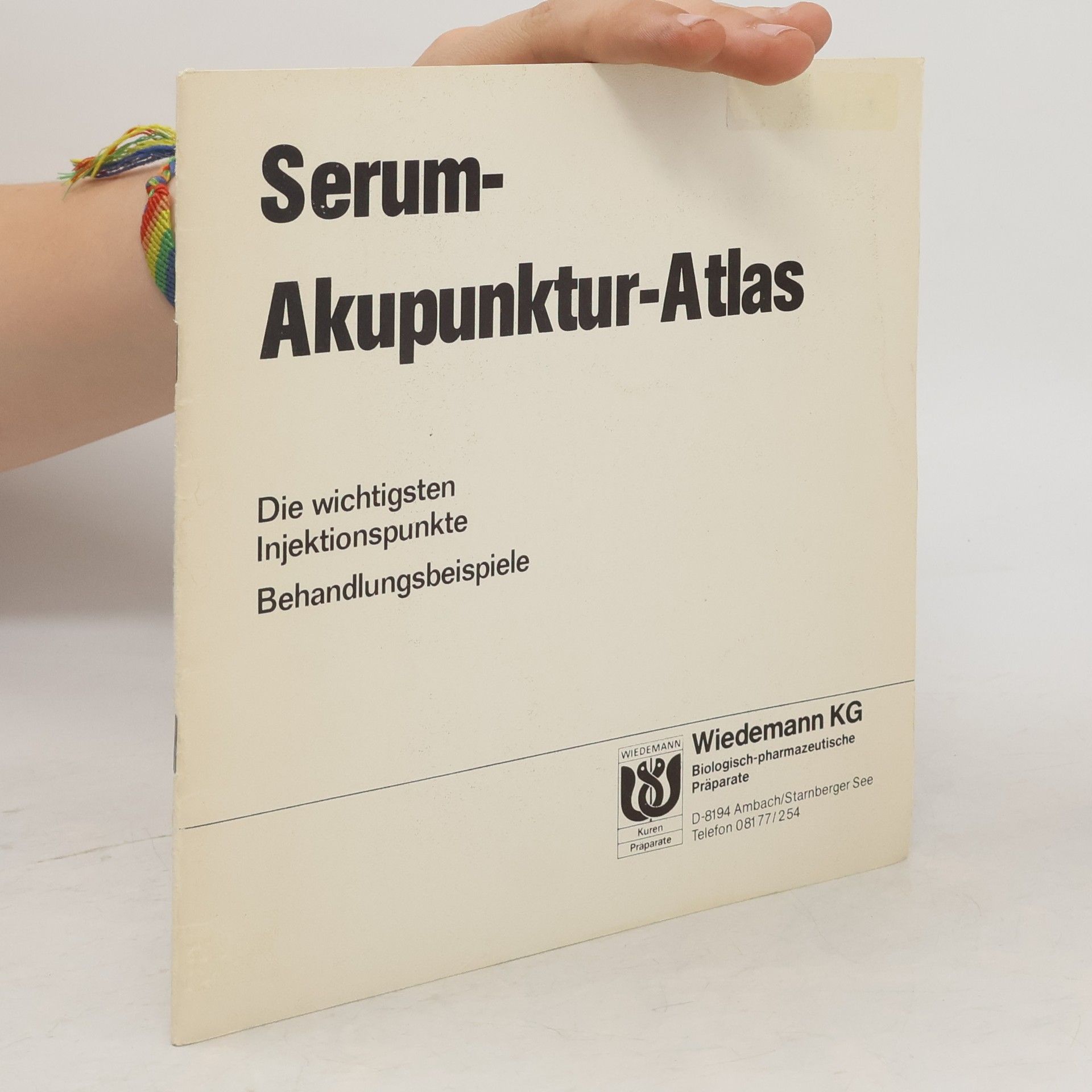 Various authors Serumakupunkturatlas