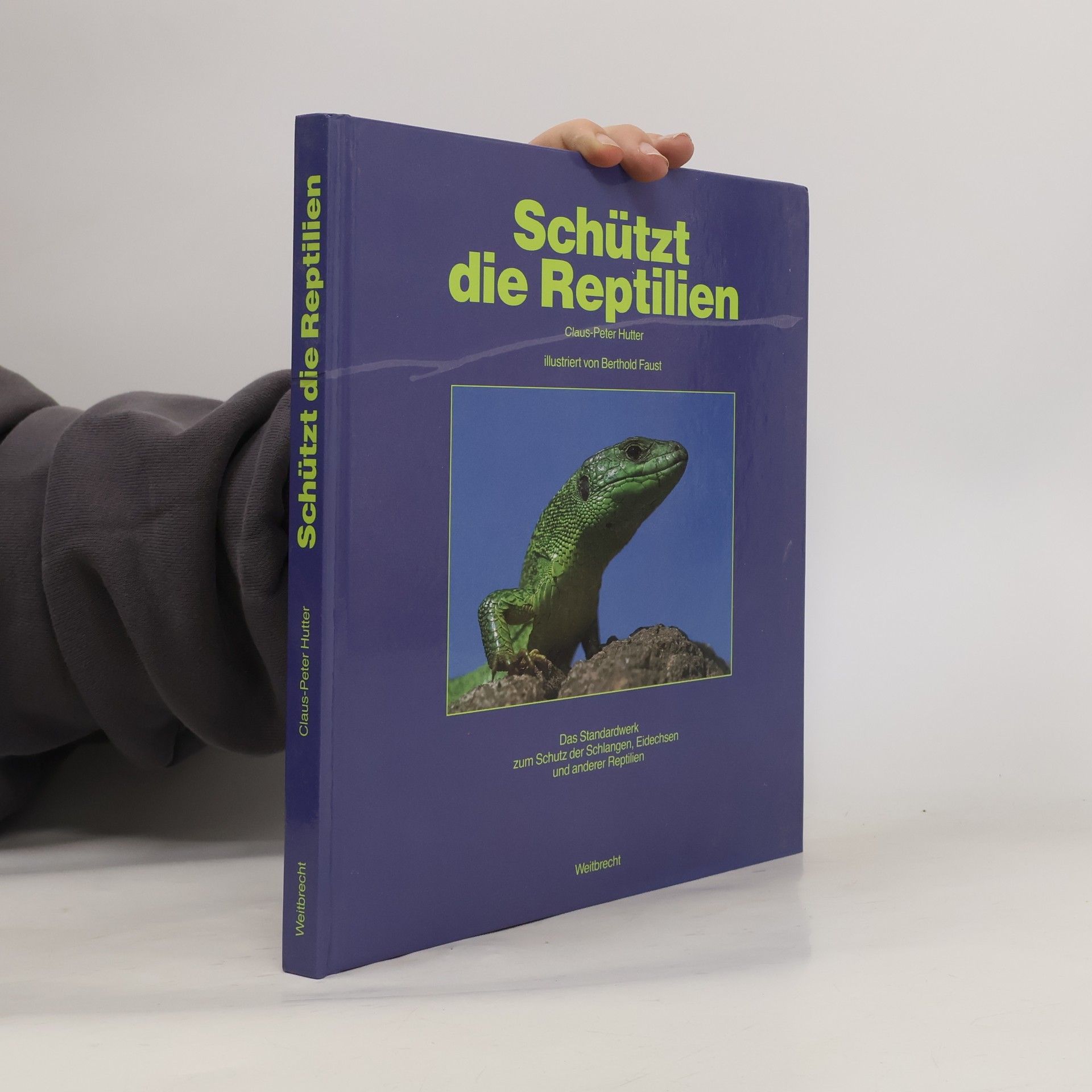Claus-Peter Hutter Schützt die Reptilien