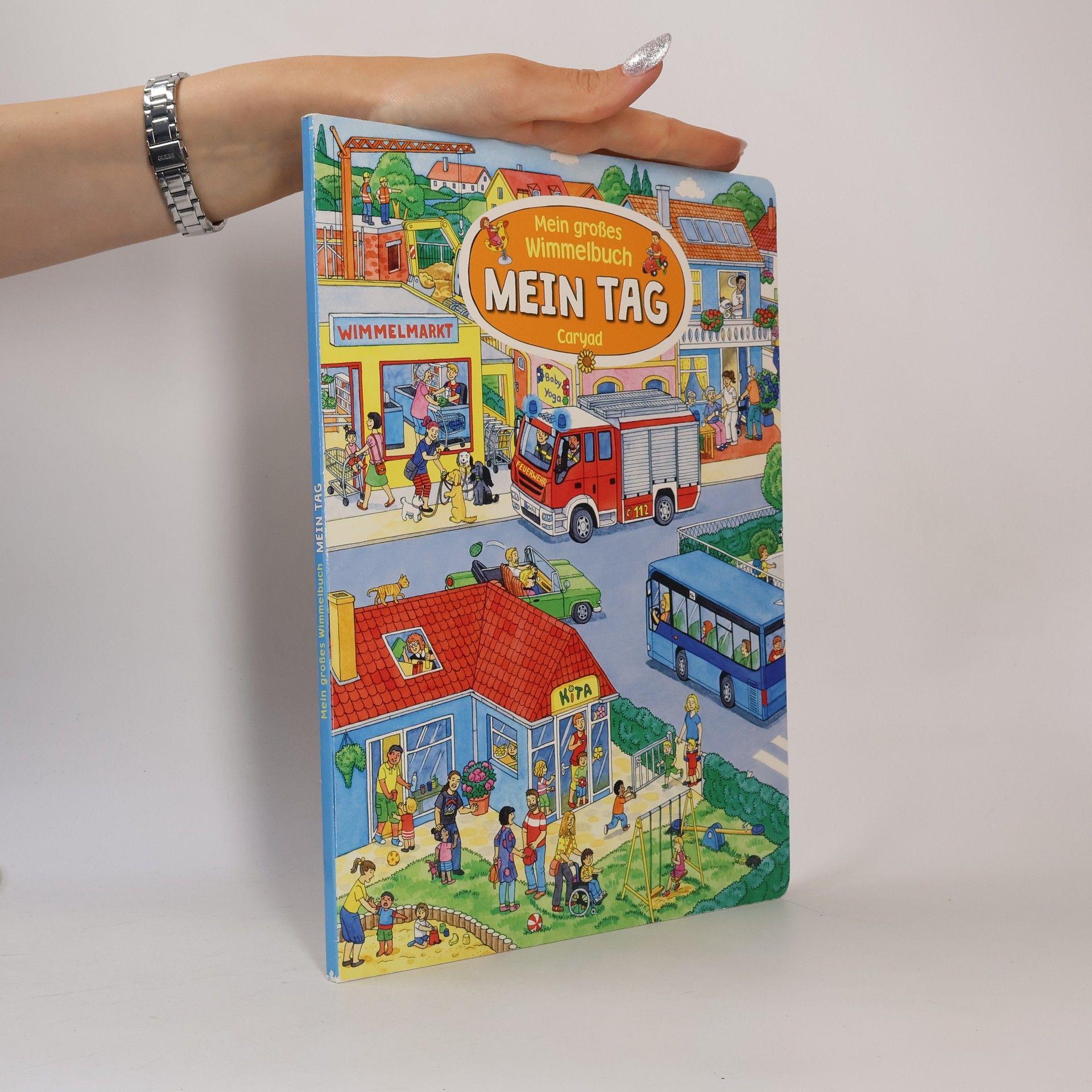 Kolektiv autorů Mein großes Wimmelbuch. Mein Tag