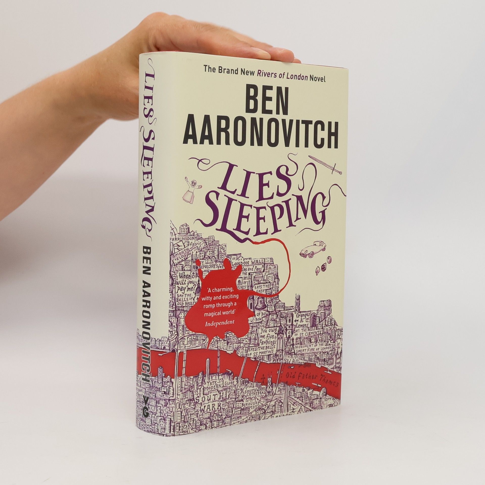 Ben Aaronovitch Lies Sleeping
