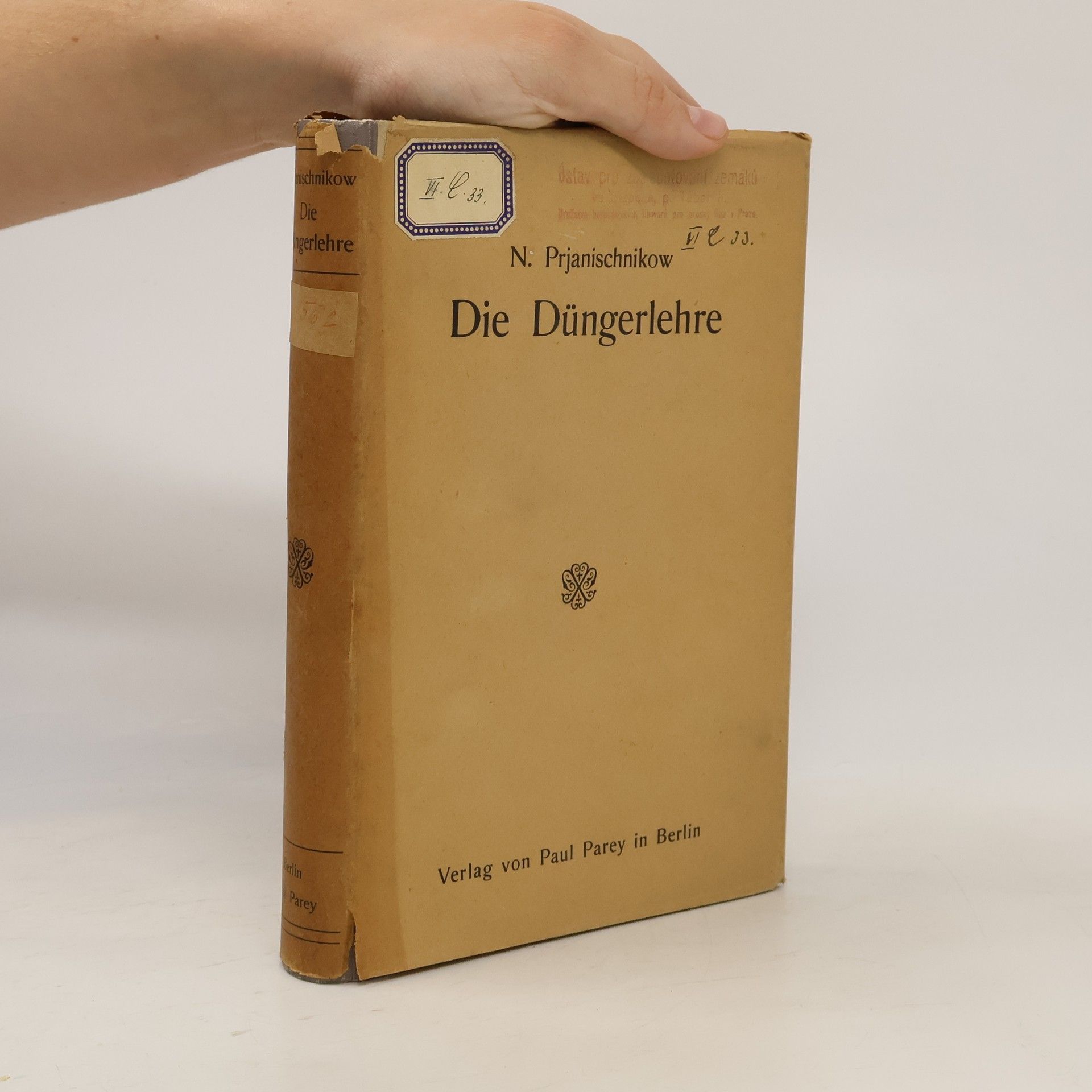 N. Prjanischnikow Die Düngerlehre