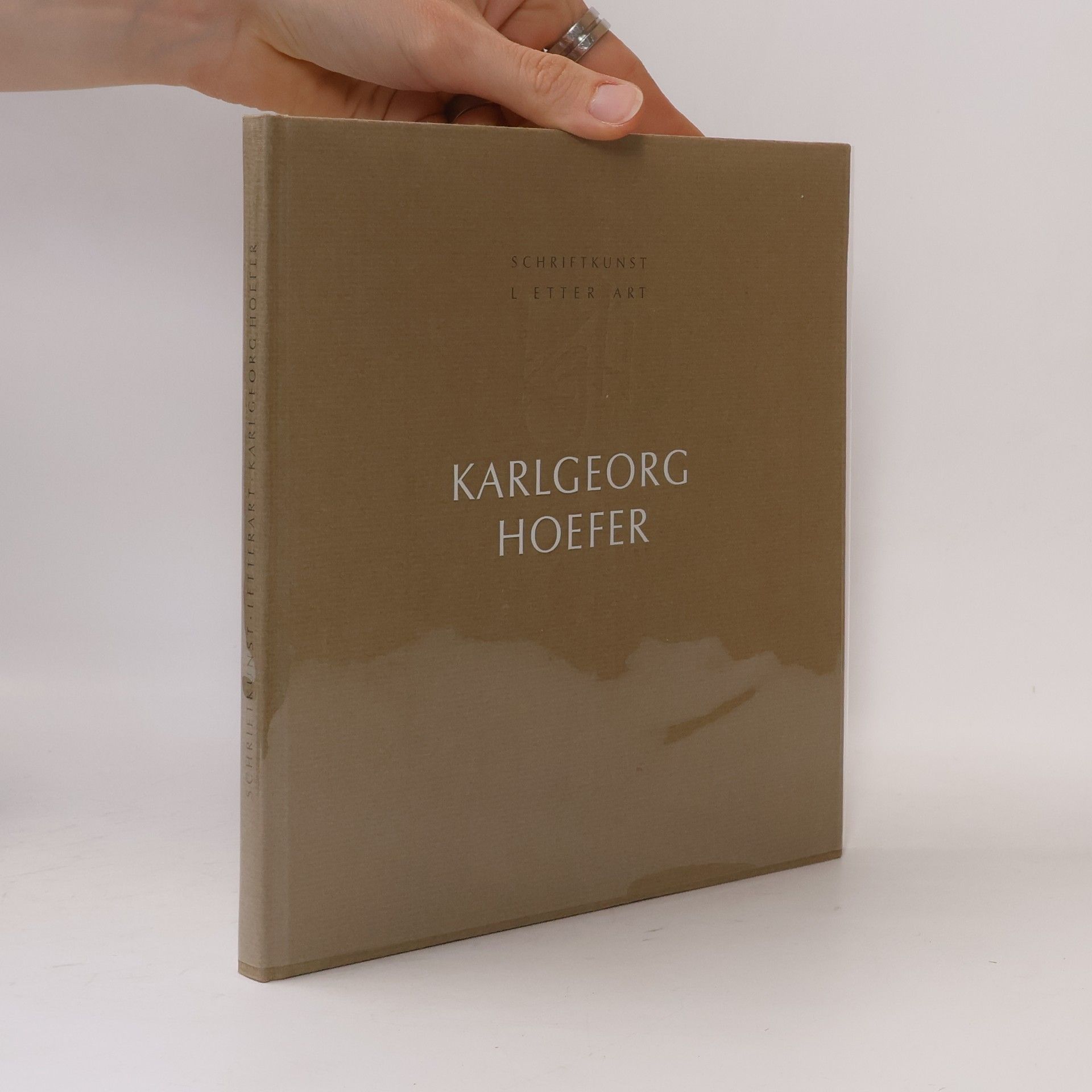 Karlgeorg Hoefer Scriftkunst/Letterart