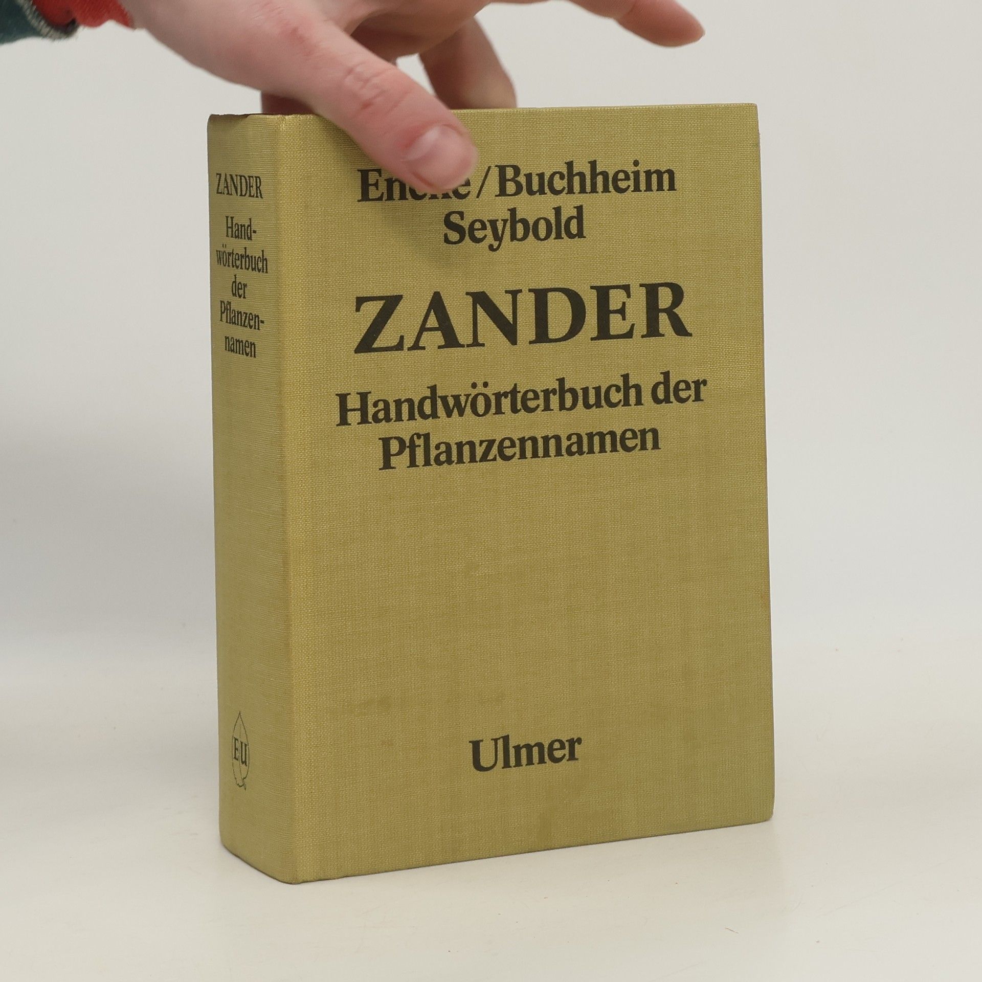 Robert Zander Zander. Handwörterbuch der Pflanzennamen
