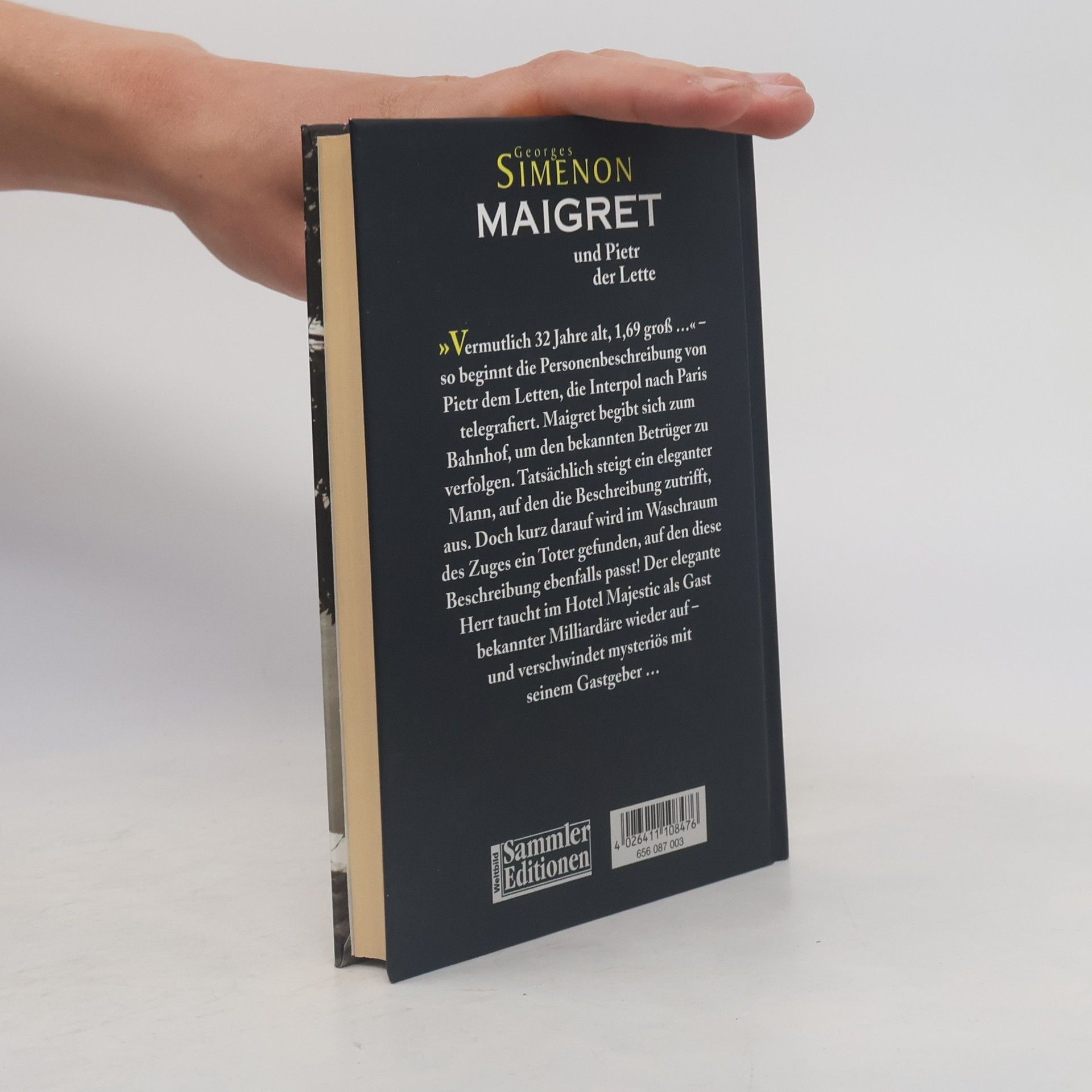 Georges Simenon Maigret und Pietr der Lette