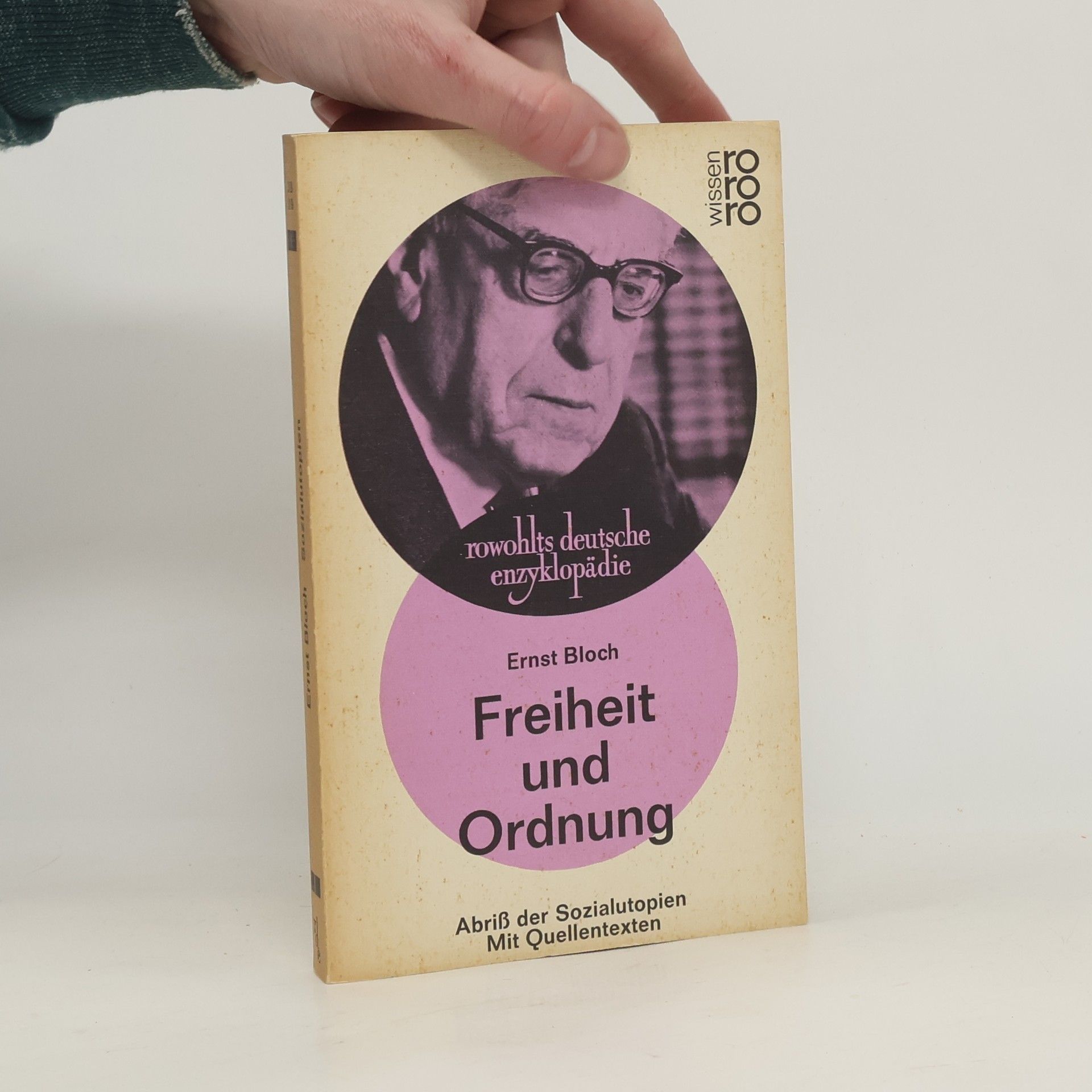 Ernst Bloch Freiheit und Ordnung