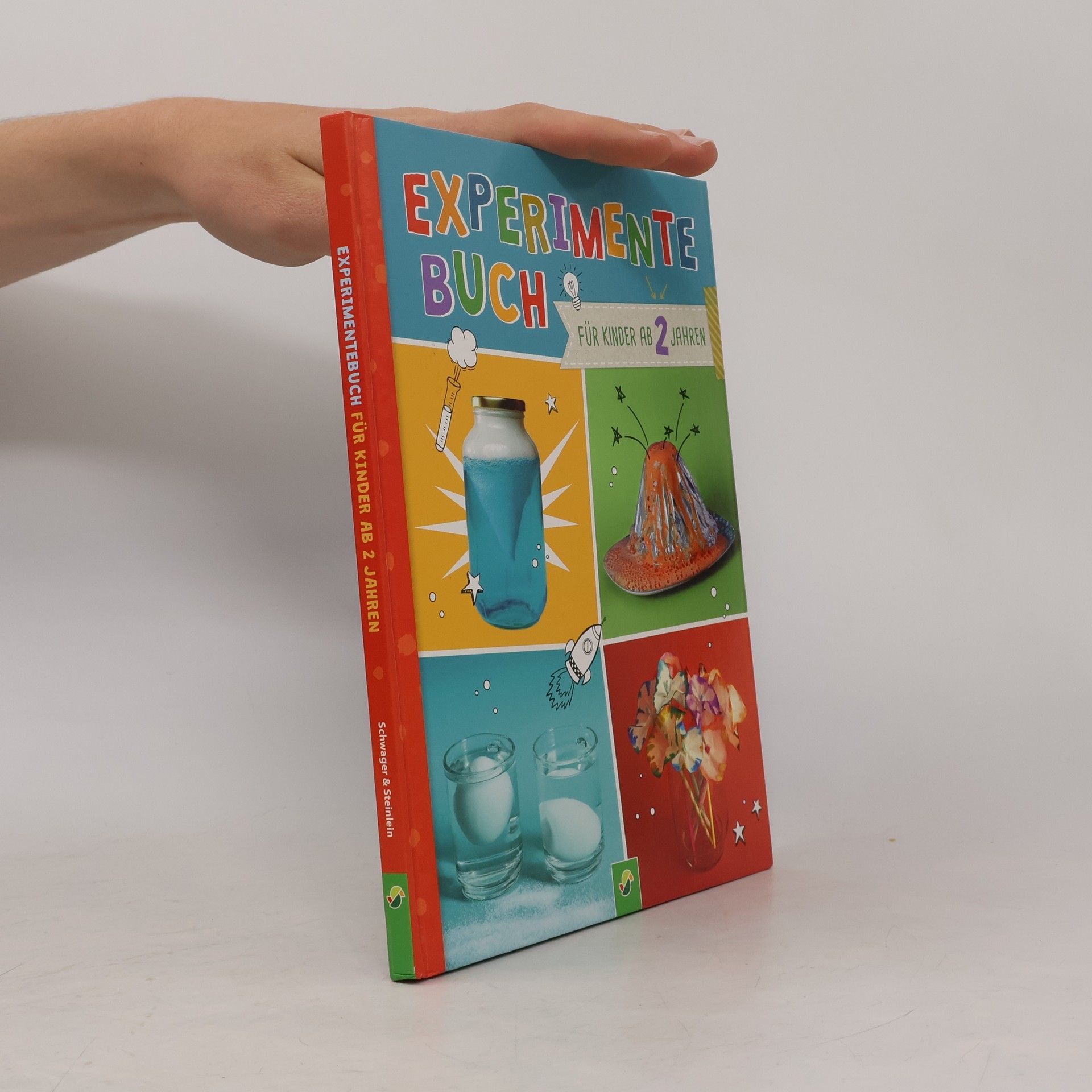 Experimente-Buch für Kinder ab 2 Jahren. Gemeinsam forschen und spielerisch fördern.