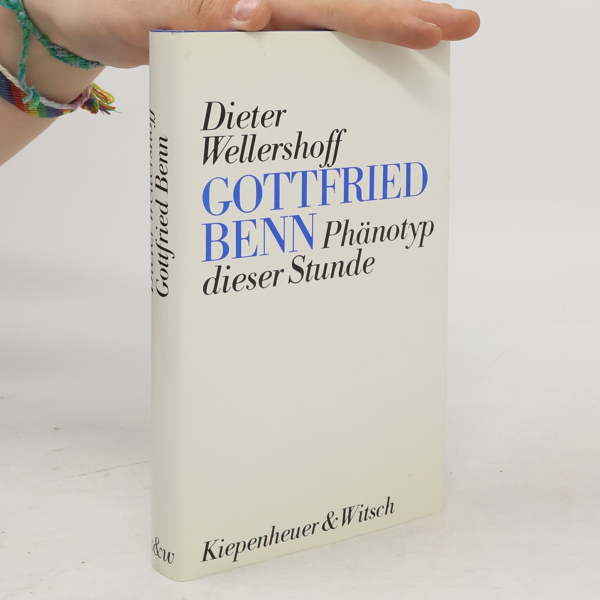 Dieter Wellershoff Gottfried Benn