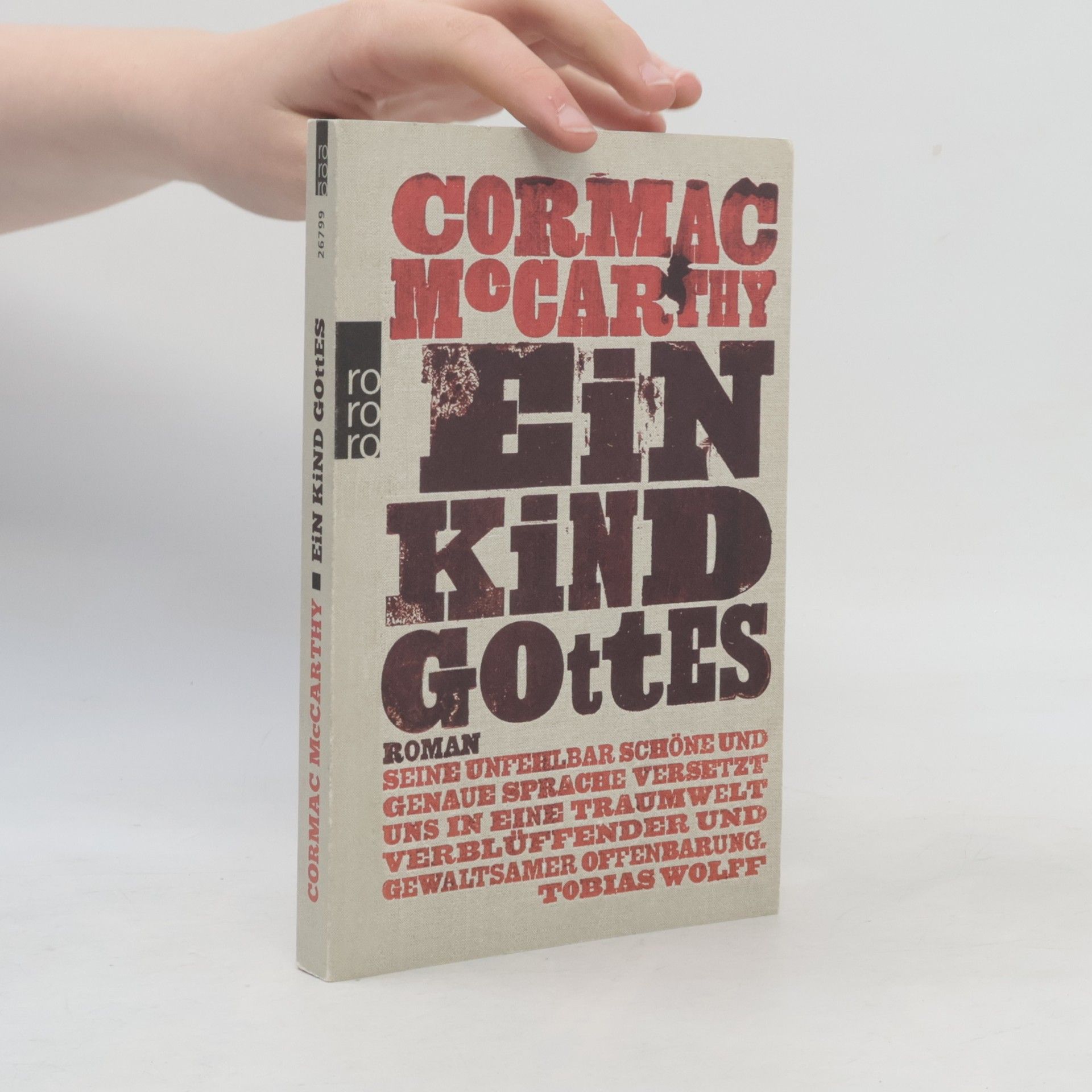 Cormac McCarthy Ein Kind Gottes