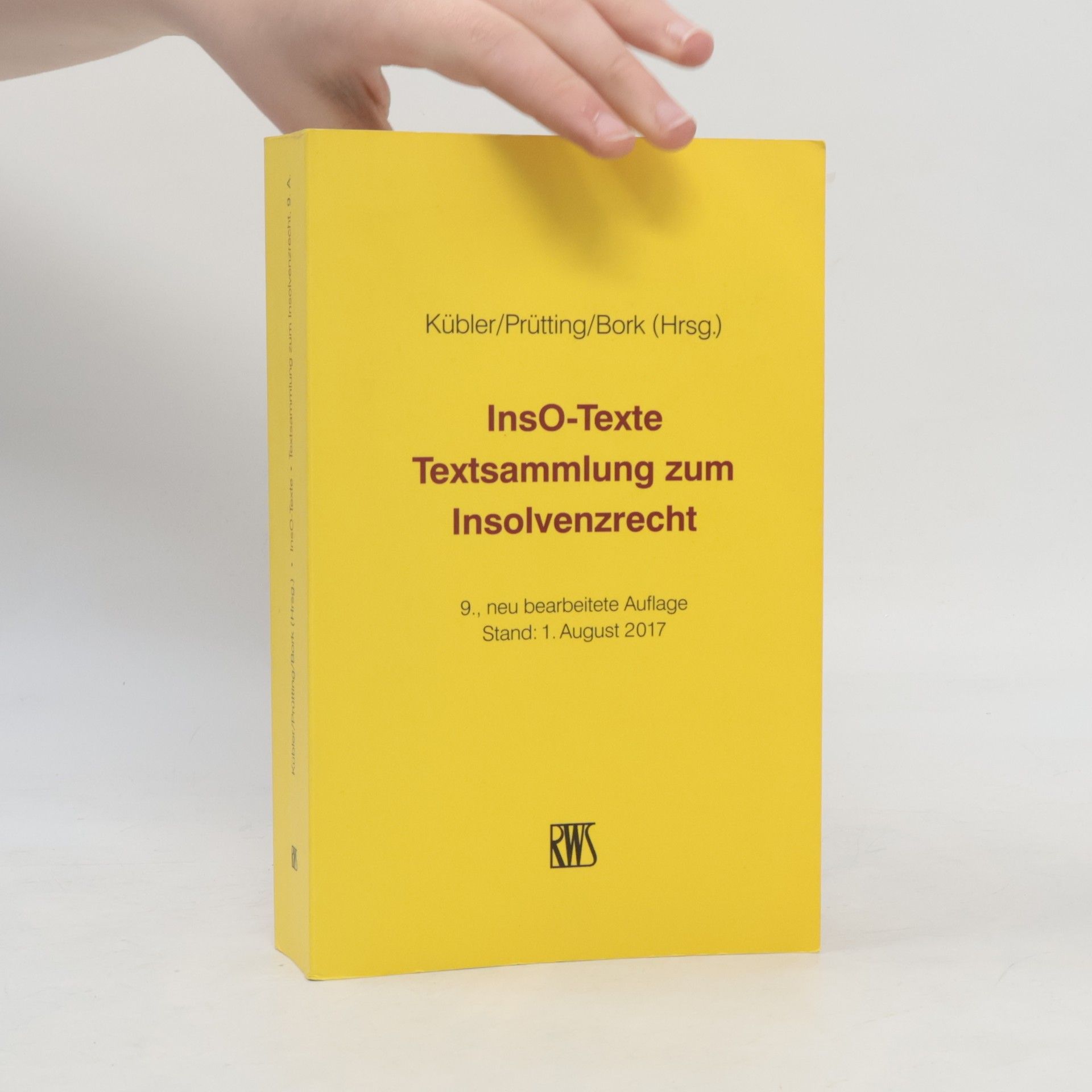 Bruno M. Kübler InsO-Texte