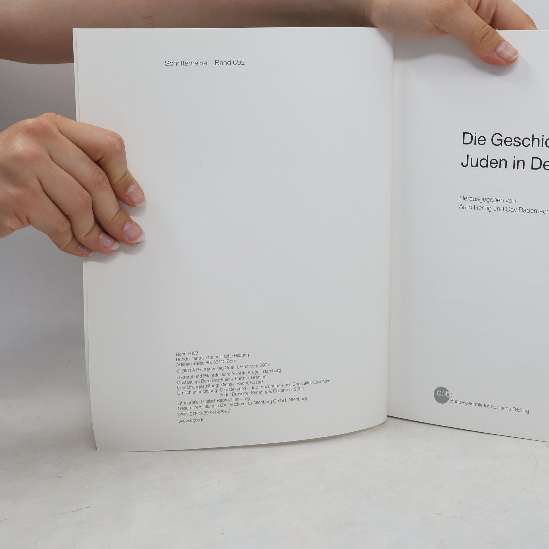 Arno Herzig Die Geschichte der Juden in Deutschland