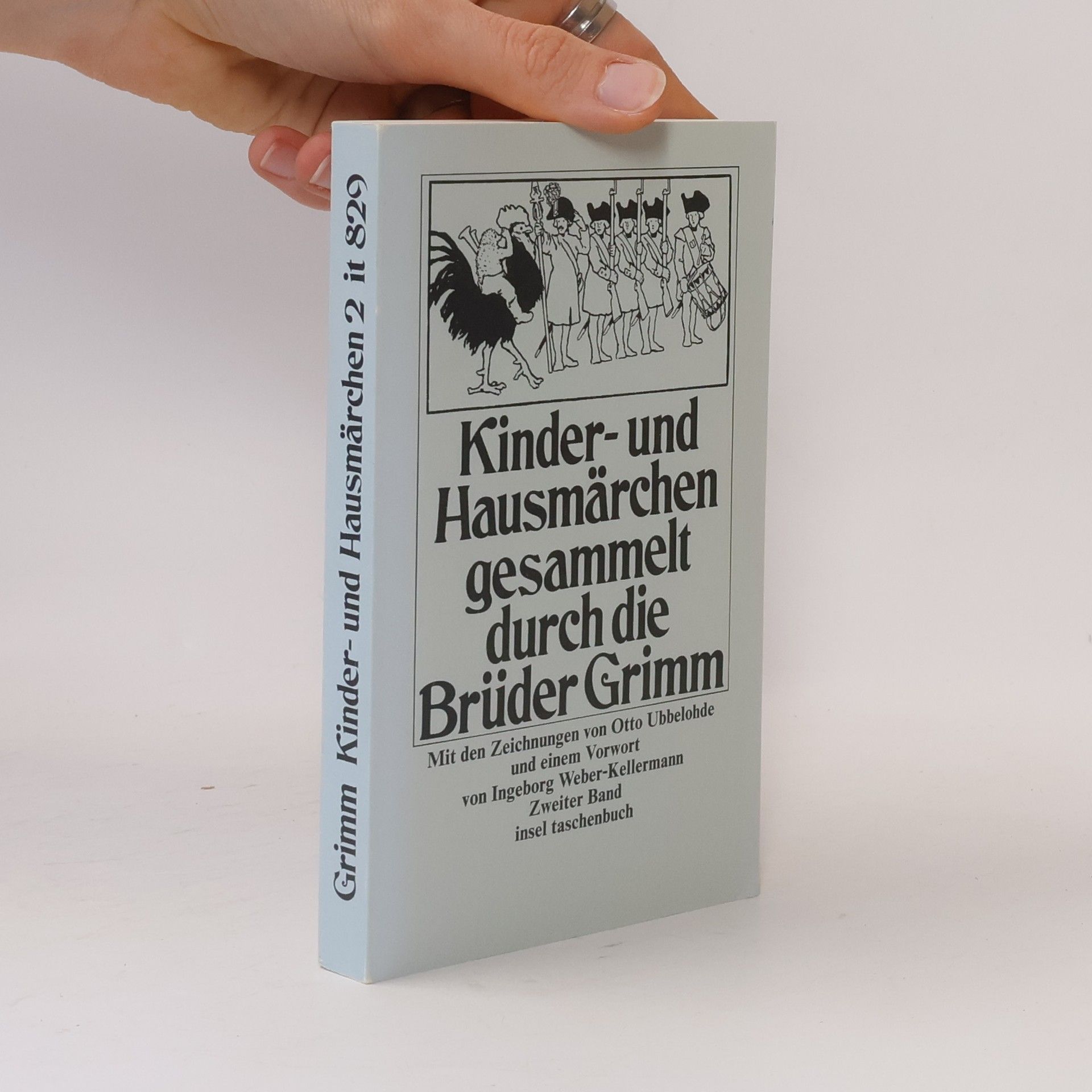 Otto Ubbelohde Kinder- und Hausmärchen gesammelt durch die Brüder Grimm 1-3 (3 svazky)