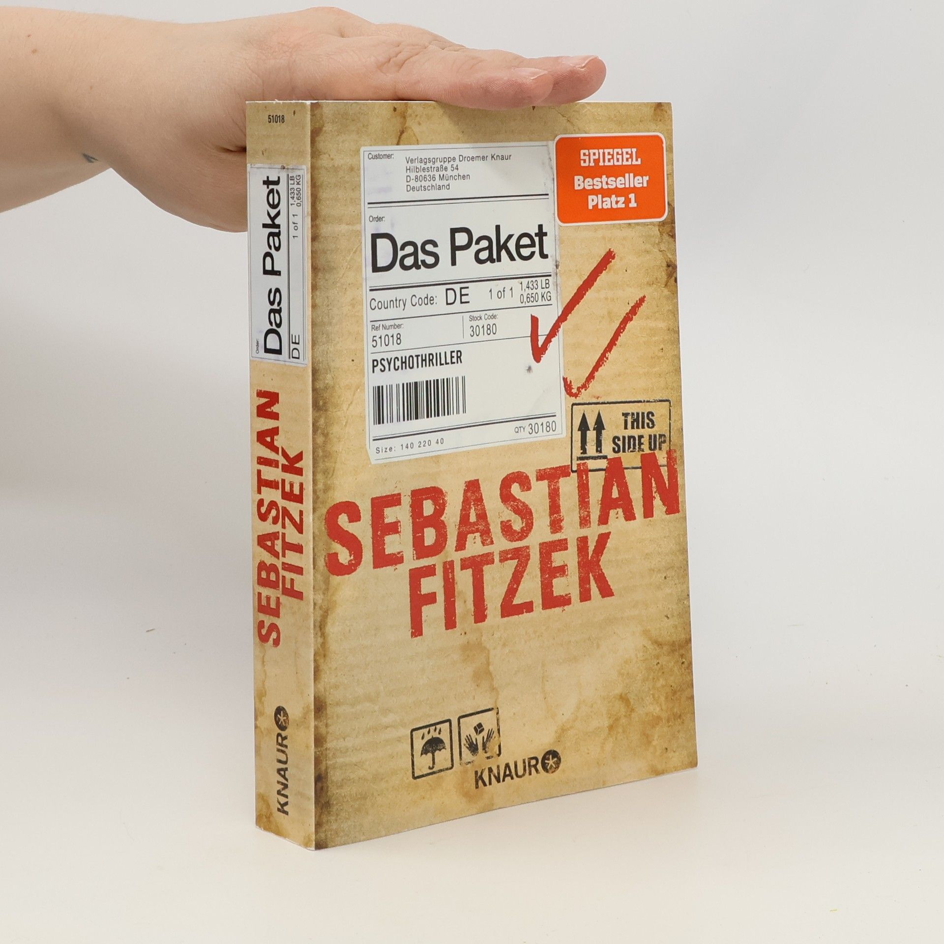 Sebastian Fitzek Das Paket