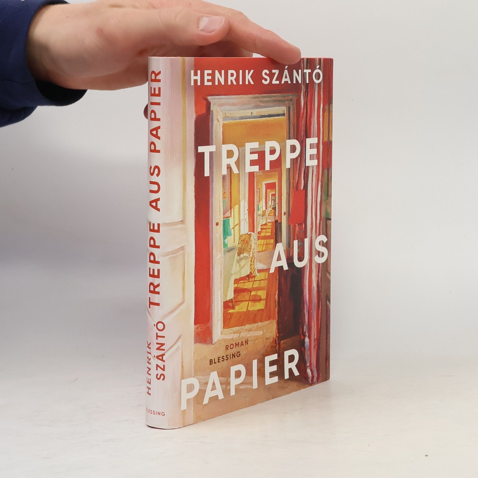 Henrik Szanto Treppe aus Papier