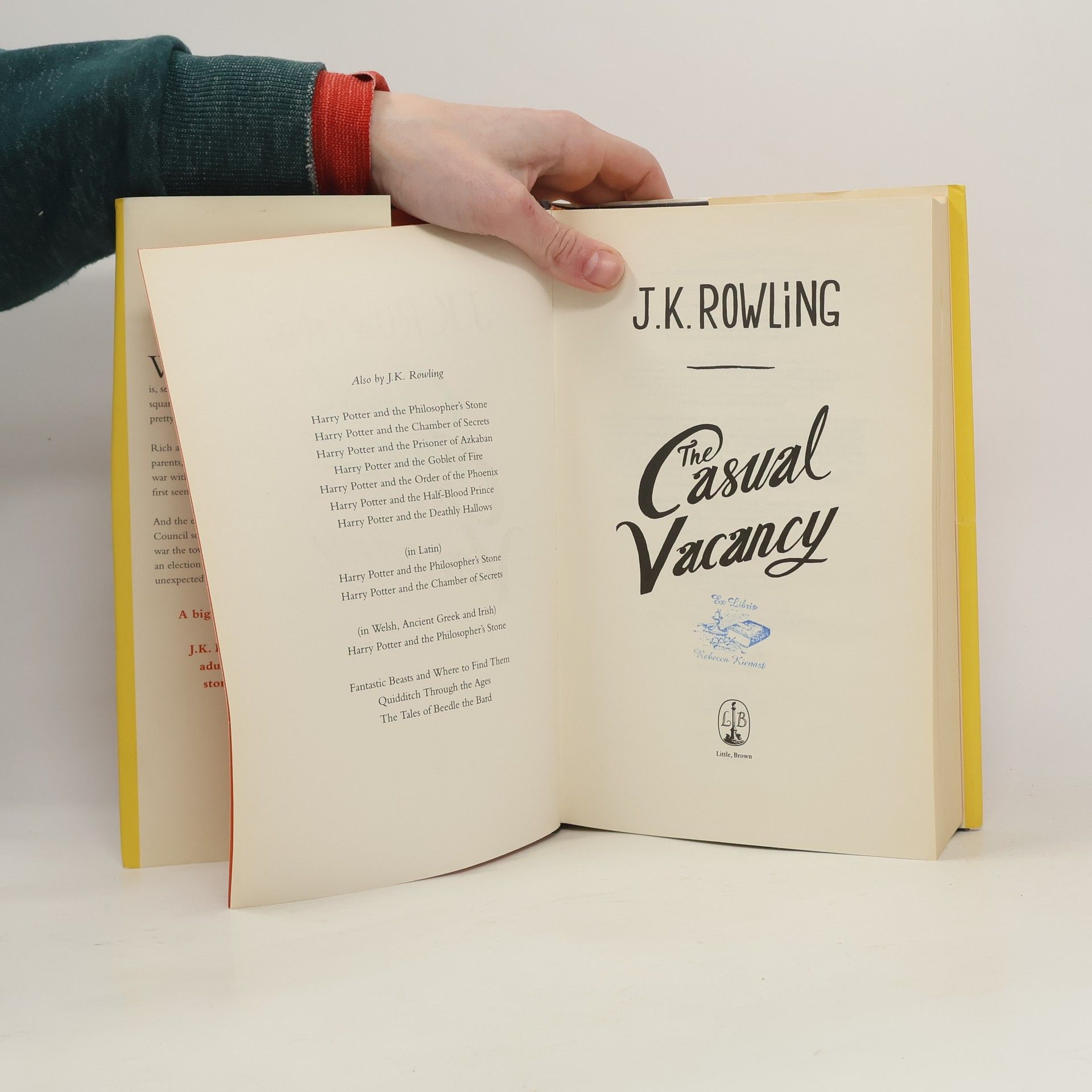 J. K. Rowling The Casual Vacancy