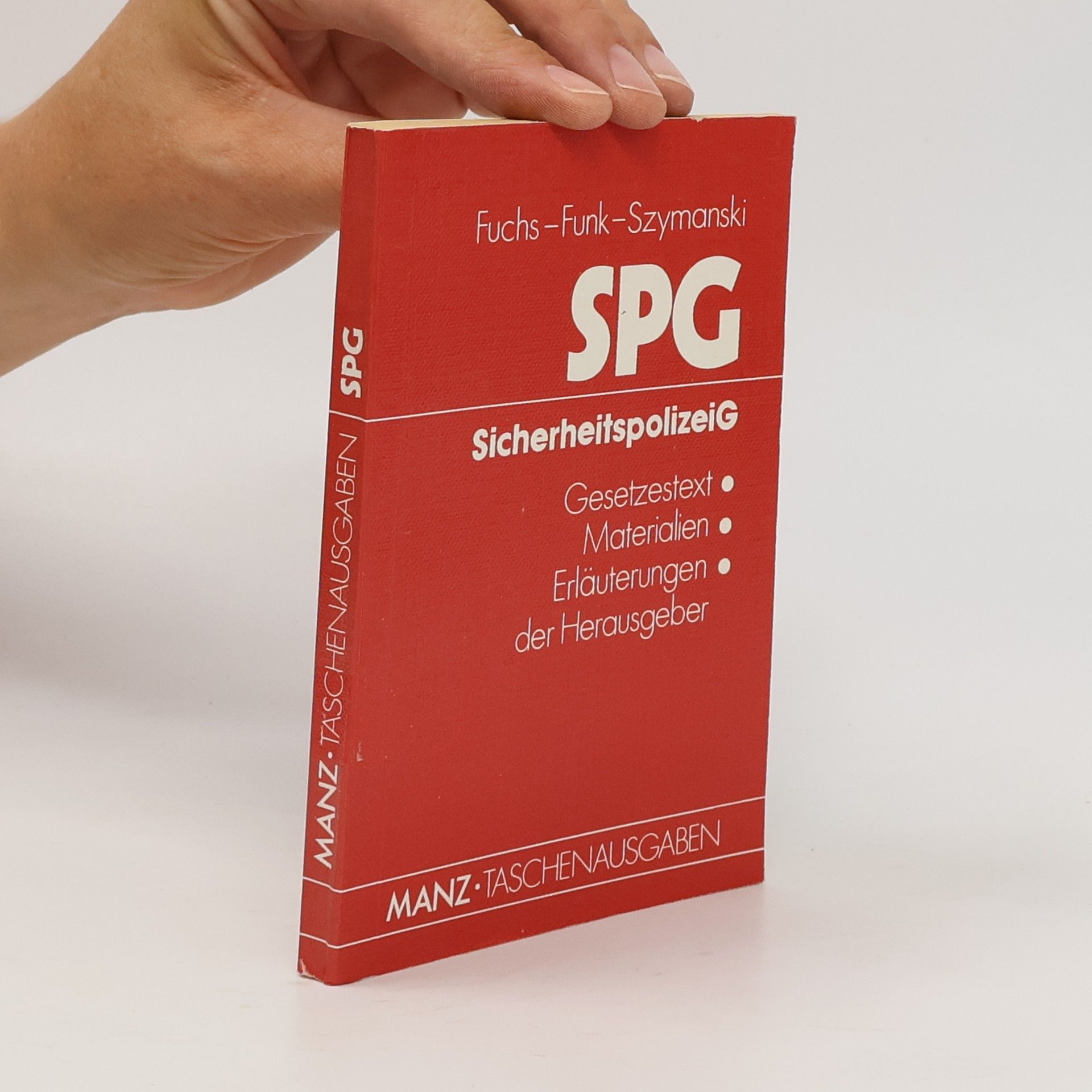Szymanski Sicherheitspolizeigesetz