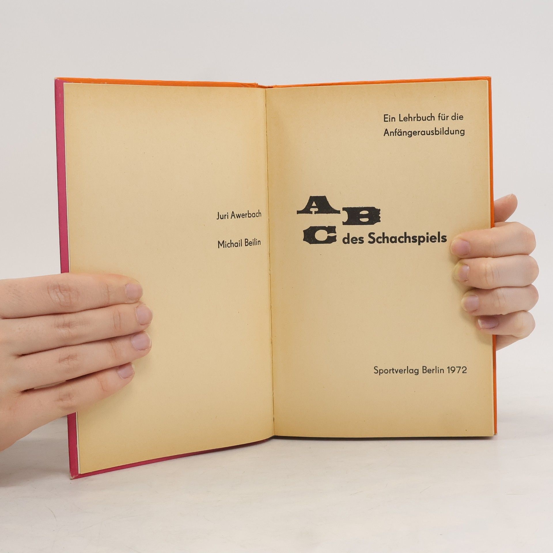 Autorenkollektiv ABC des Schachspiels