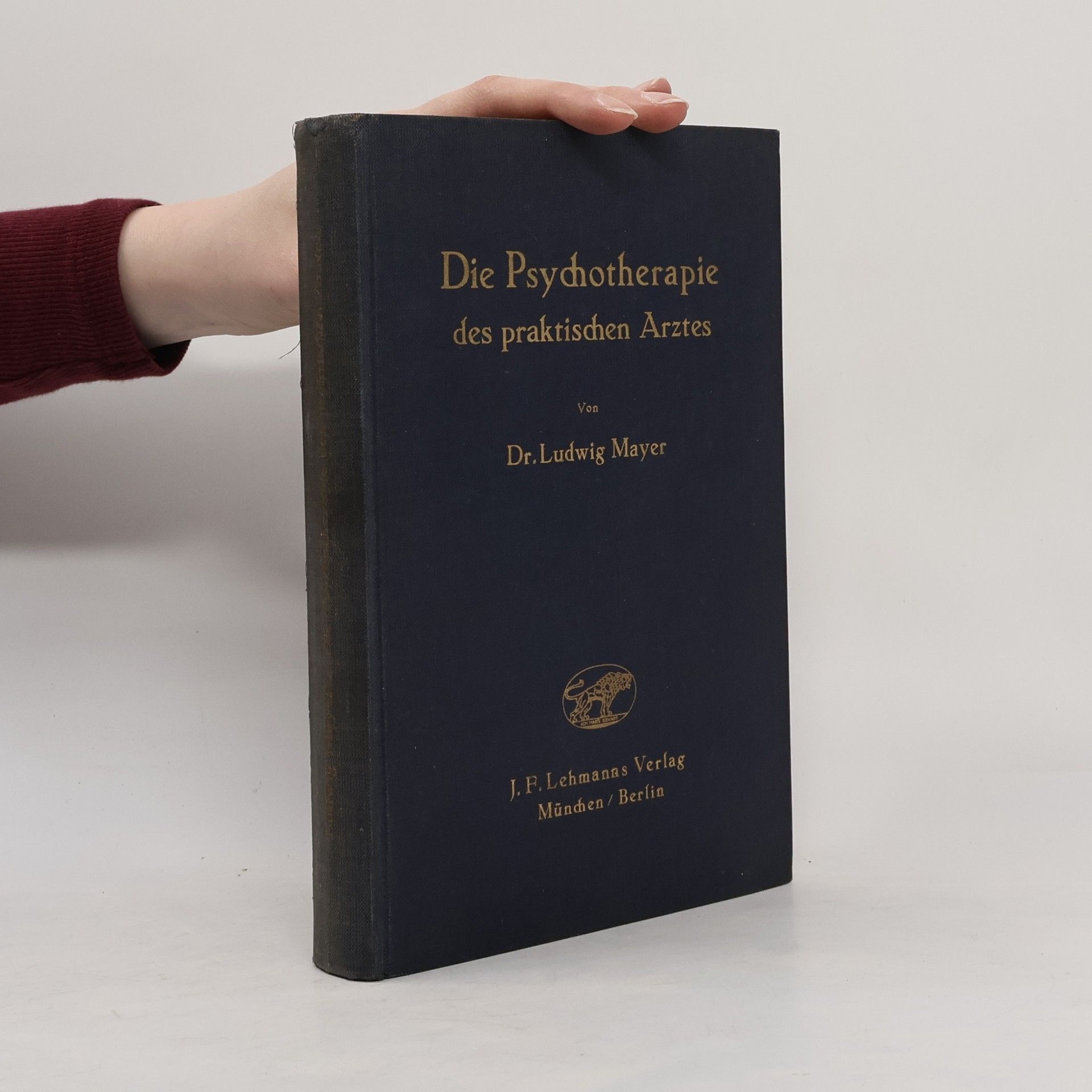 Ludwig Mayer Die Psychotherapie des praktischen Arztes