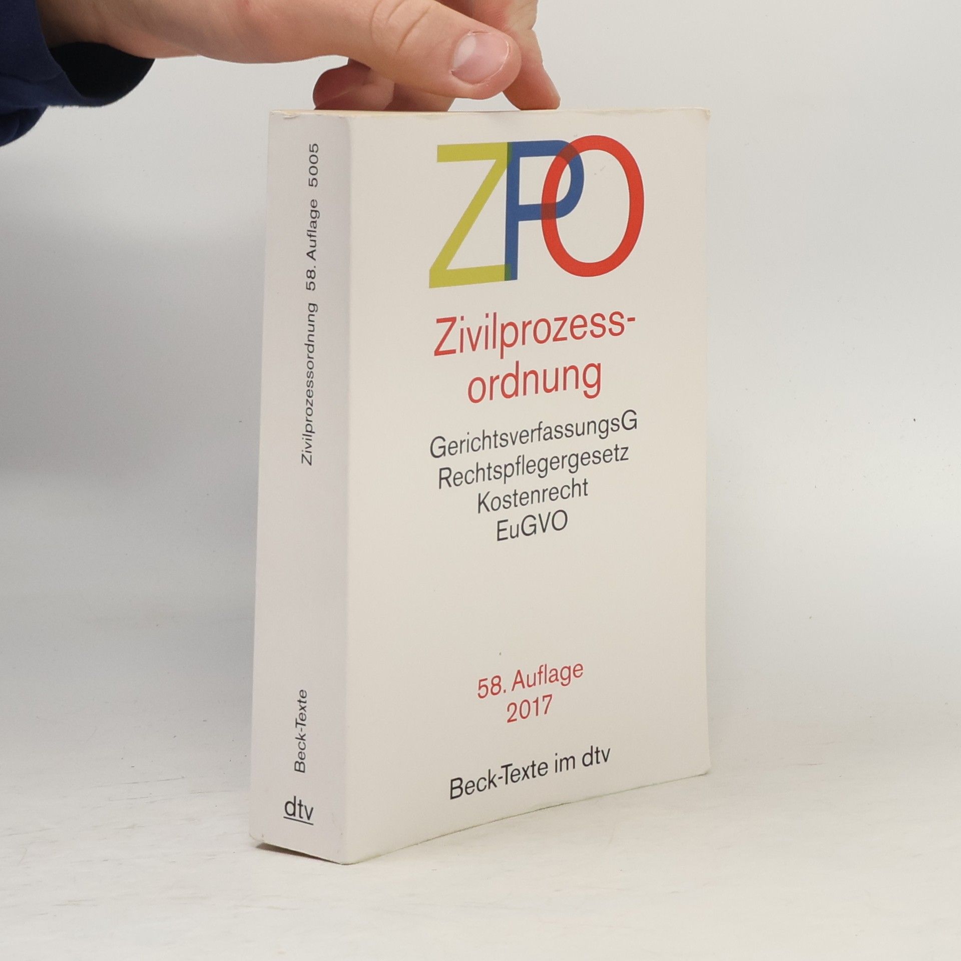 Kolektív autorov Zivilprozessordnung