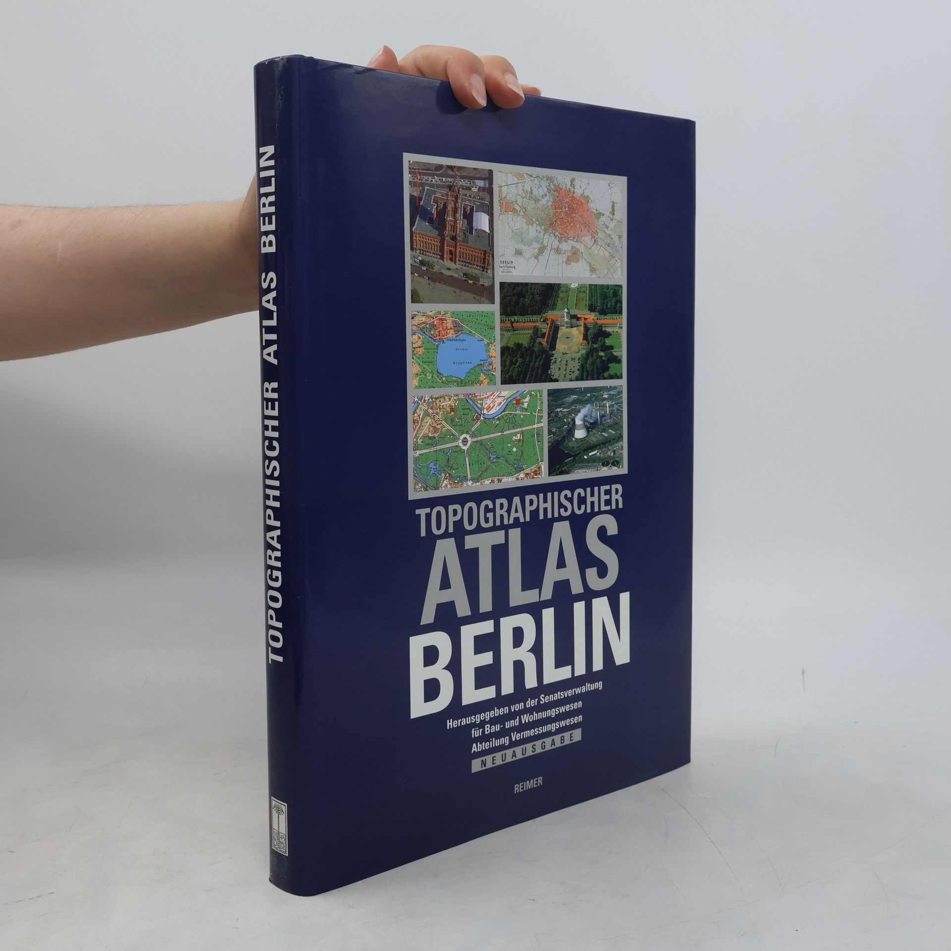 Autorenkollektiv Topographischer Atlas Berlin - Neuausgabe