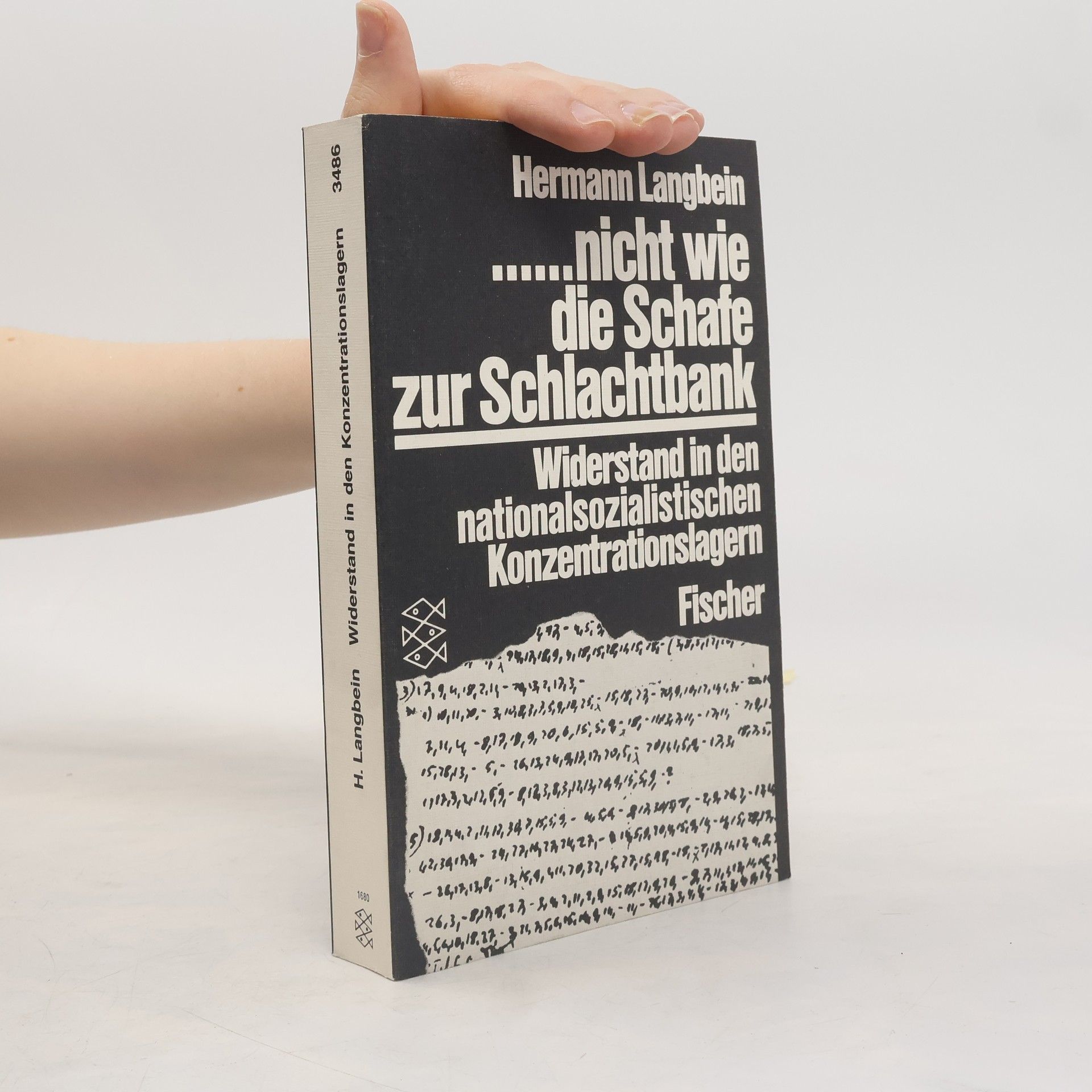 Hermann Langbein ... nicht wie die Schafe zur Schlachtbank
