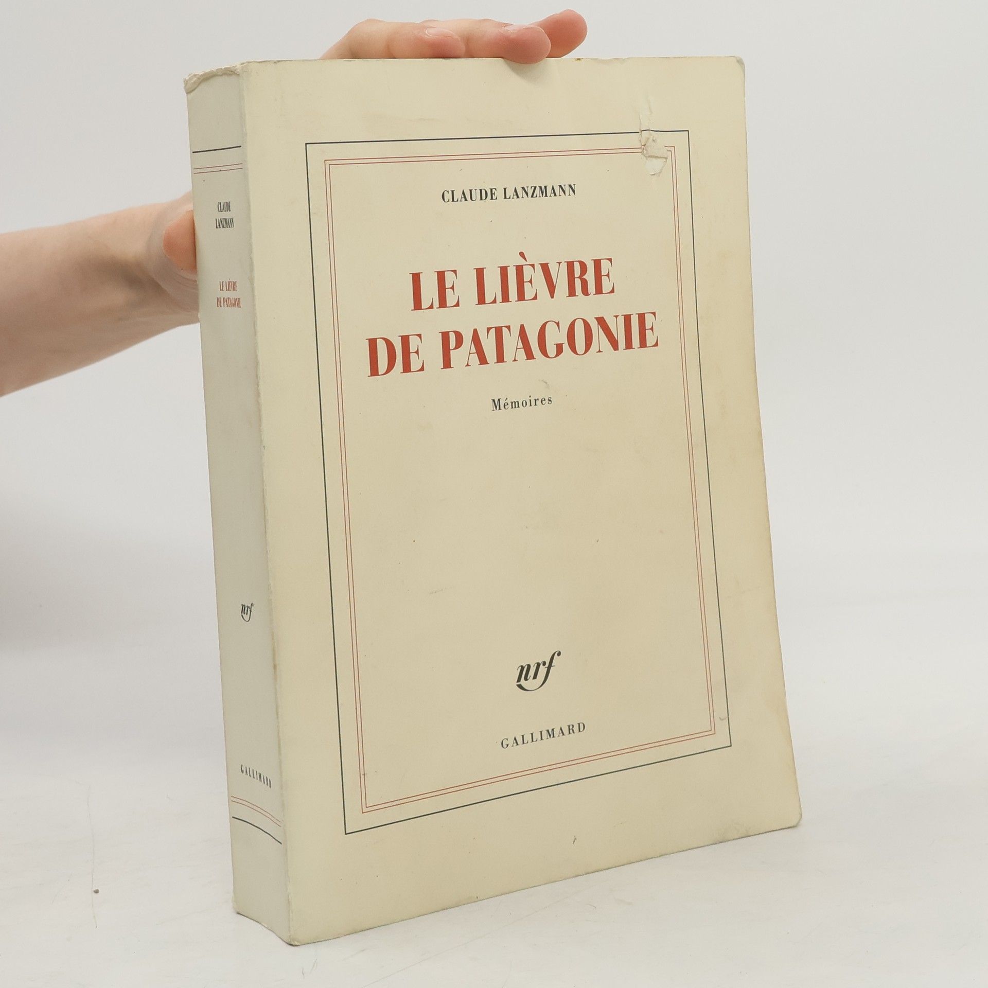 Claude Lanzmann Le lièvre de Patagonie