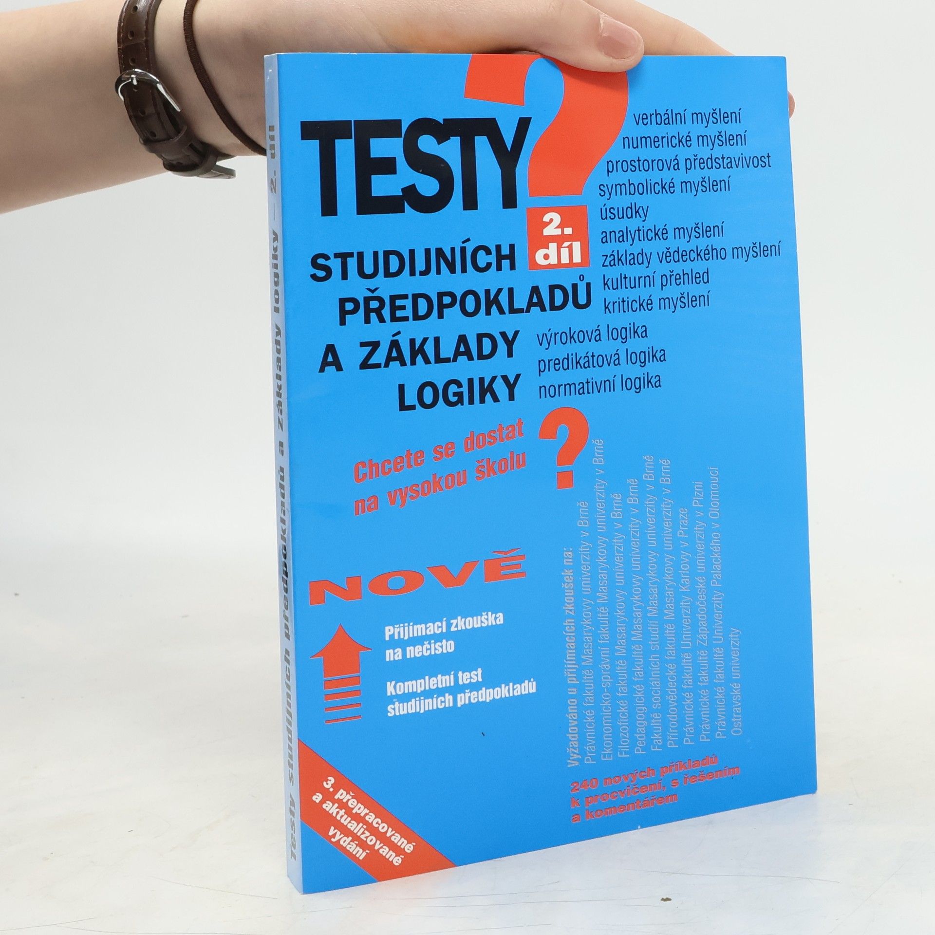 Auteurscollectief Testy studijních předpokladů a základy logiky 2. díl