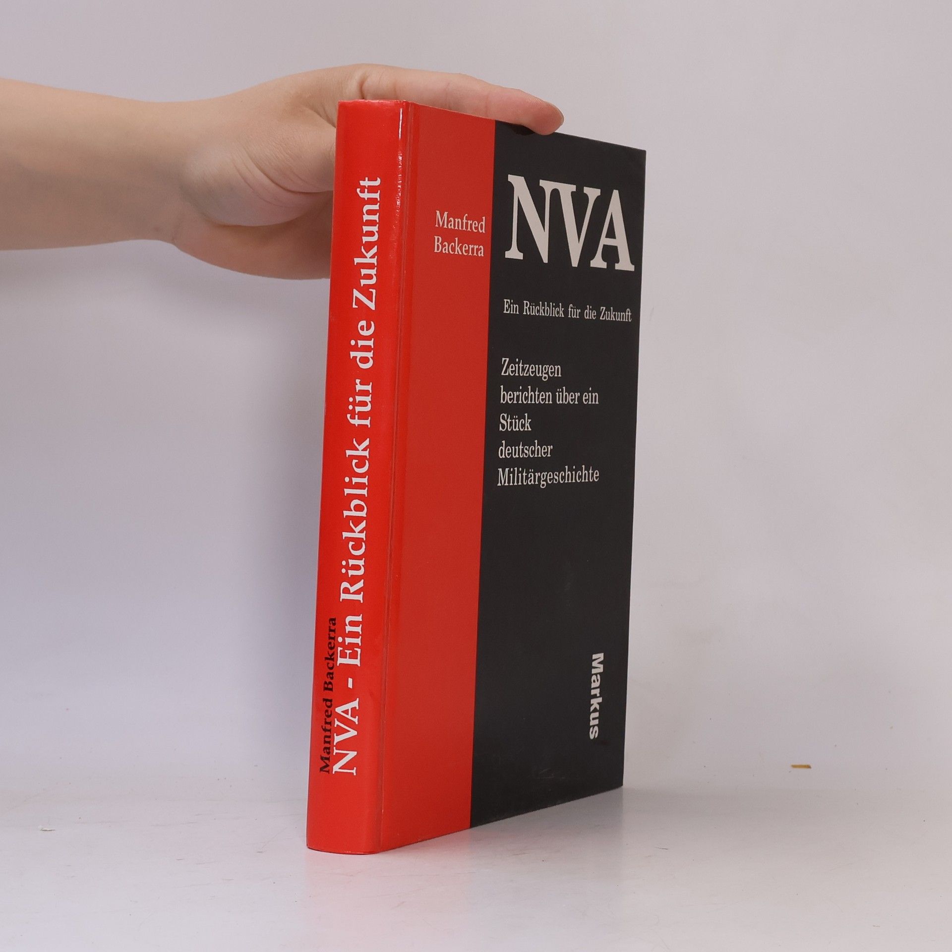 Manfred Backerra NVA, ein Rückblick für die Zukunft