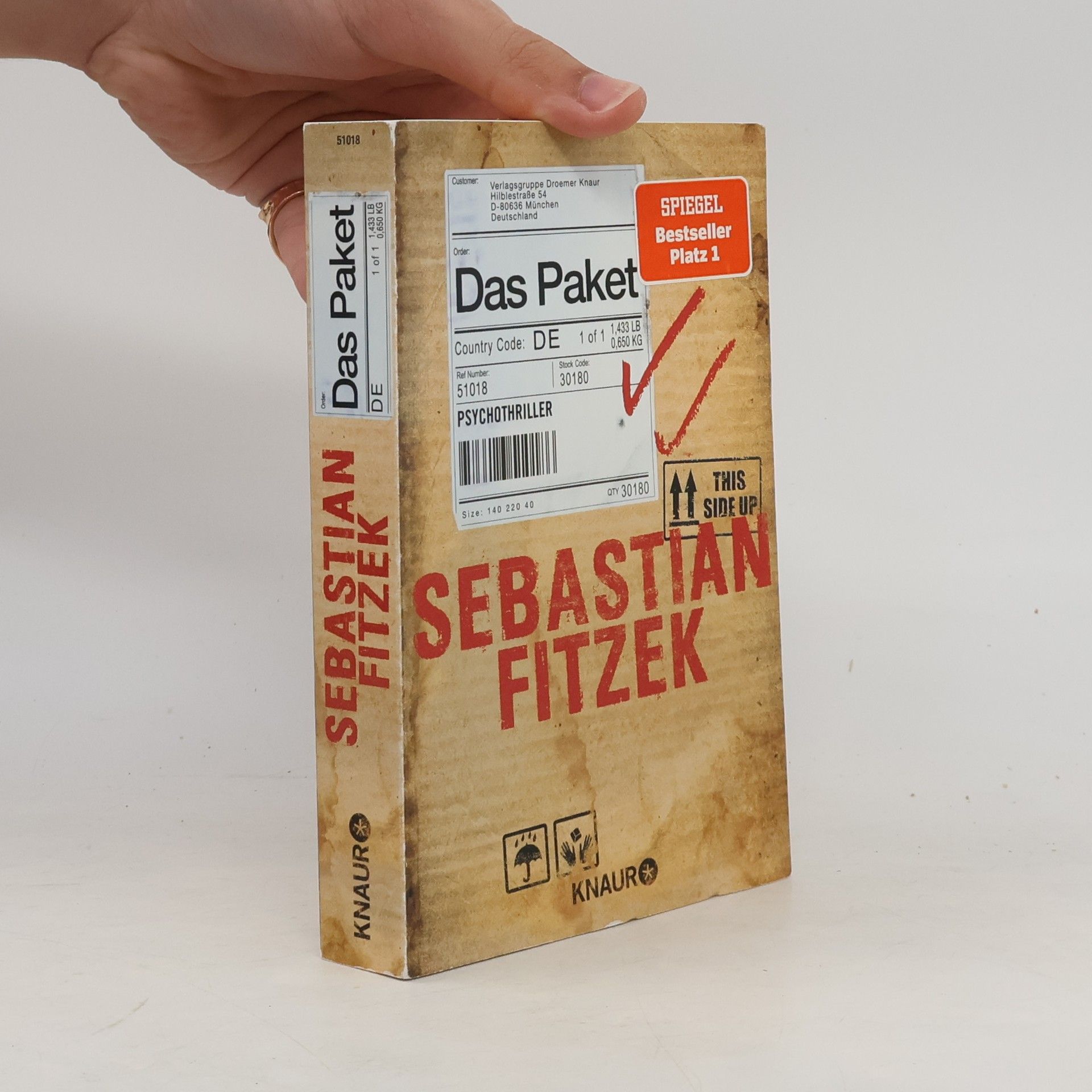 Sebastian Fitzek Das Paket