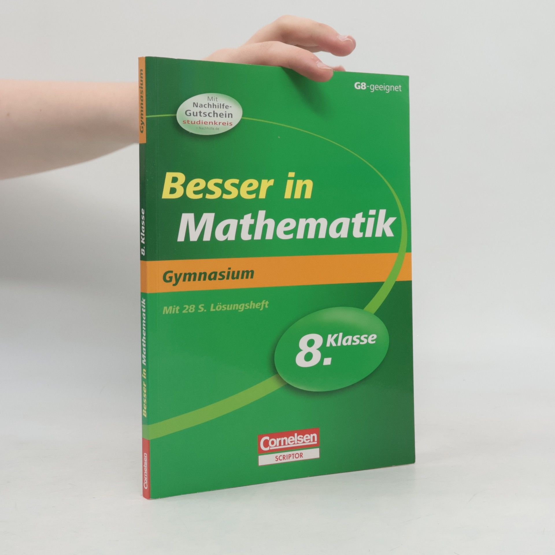 Besser in der Sekundarstufe I - Mathematik - Gymnasium: 8. Schuljahr - Übungsbuch mit separatem Lösungsheft (28 S.)