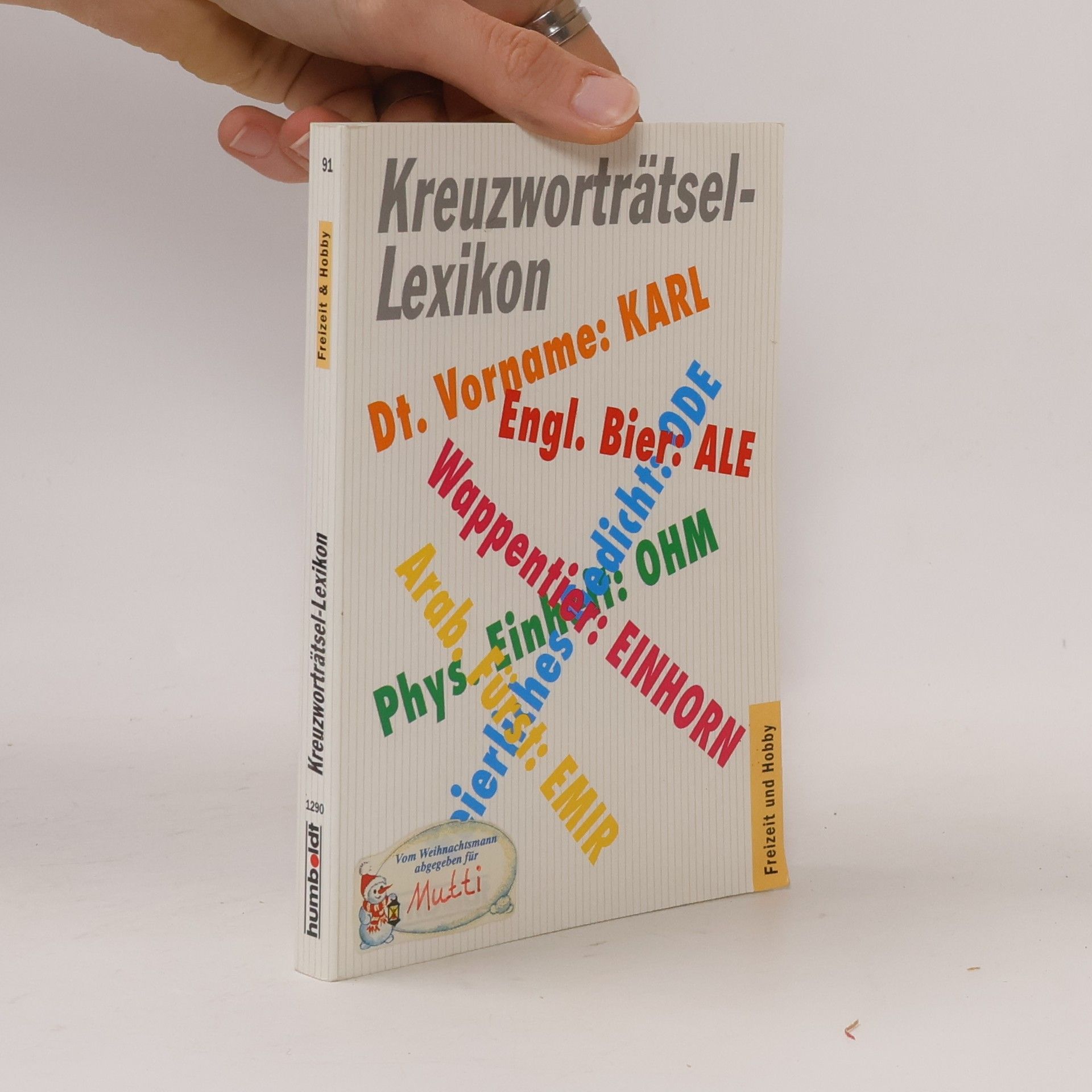 Liselotte Benisch Kreuzworträtsel-Lexikon