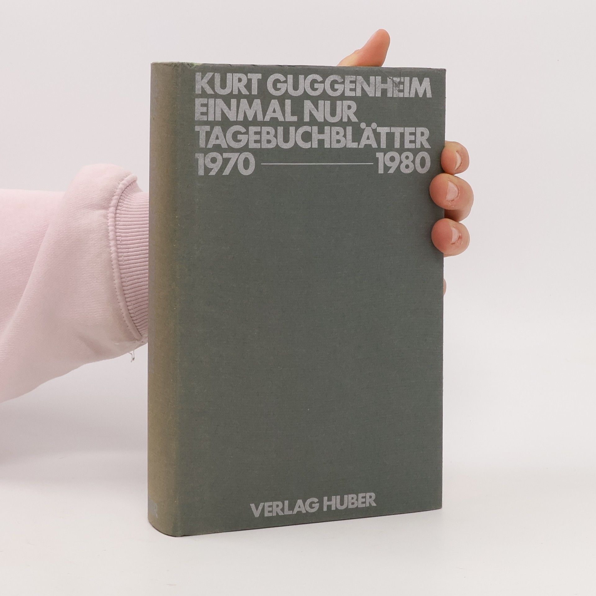 Kurt Guggenheim Einmal nur