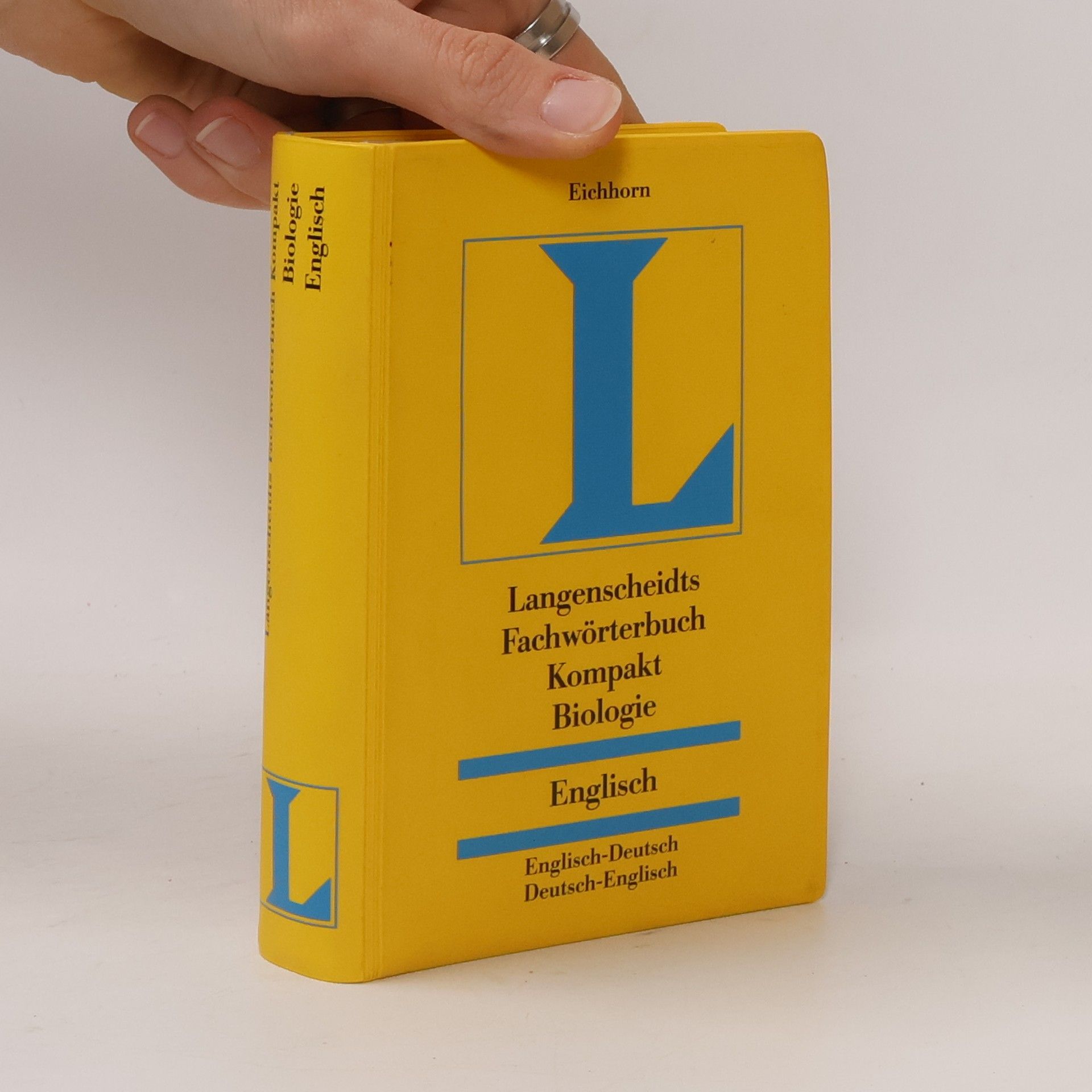 Manfred Eichhorn Langenscheidts Fachwörterbuch kompakt Biologie