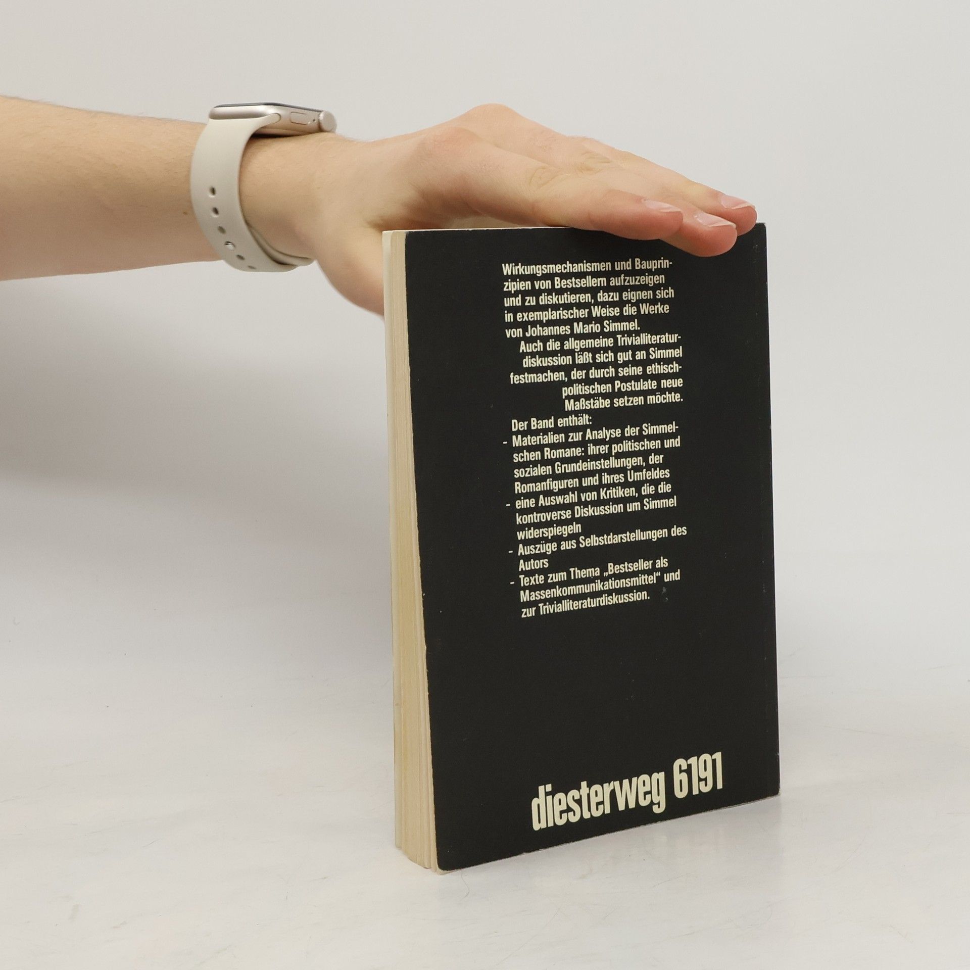 Monika Schmiedt-Schomaker Texte und Materialien zum Literaturunterricht: Zum Beispiel: Simmel