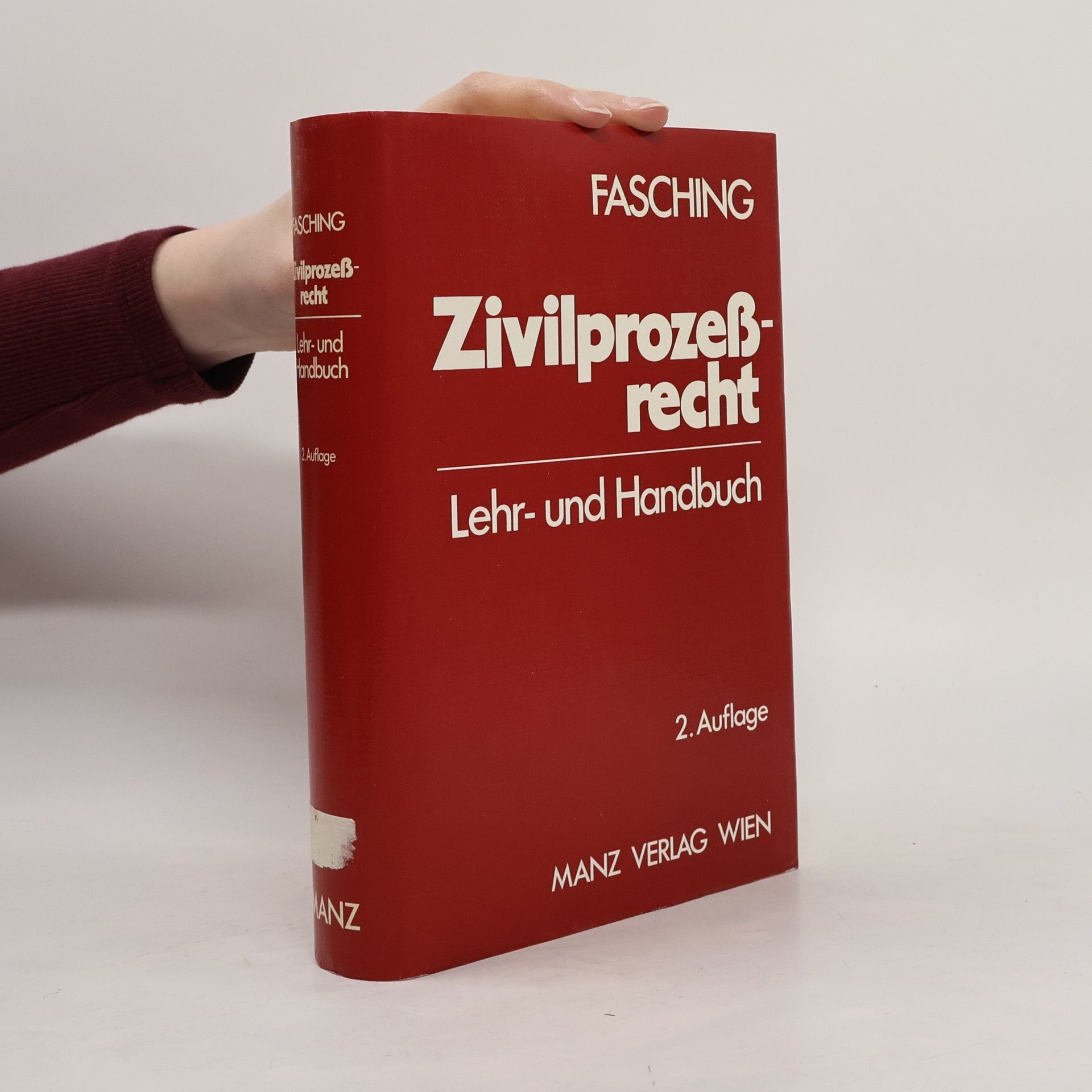 Hans Walter Fasching Lehrbuch des österreichischen Zivilprozessrechts