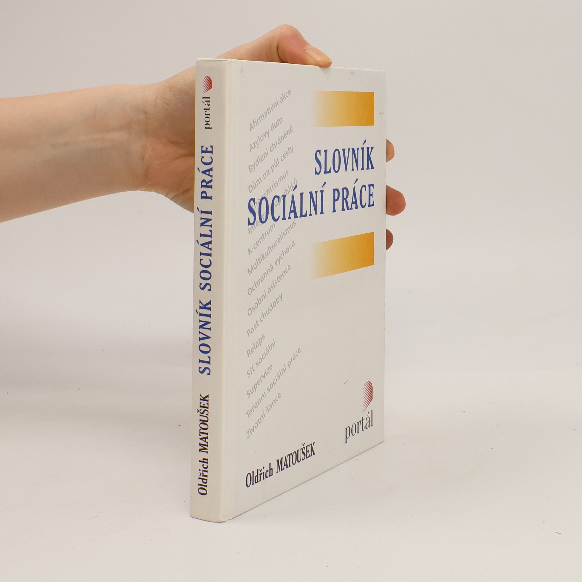 Oldřich Matoušek Slovník sociální práce