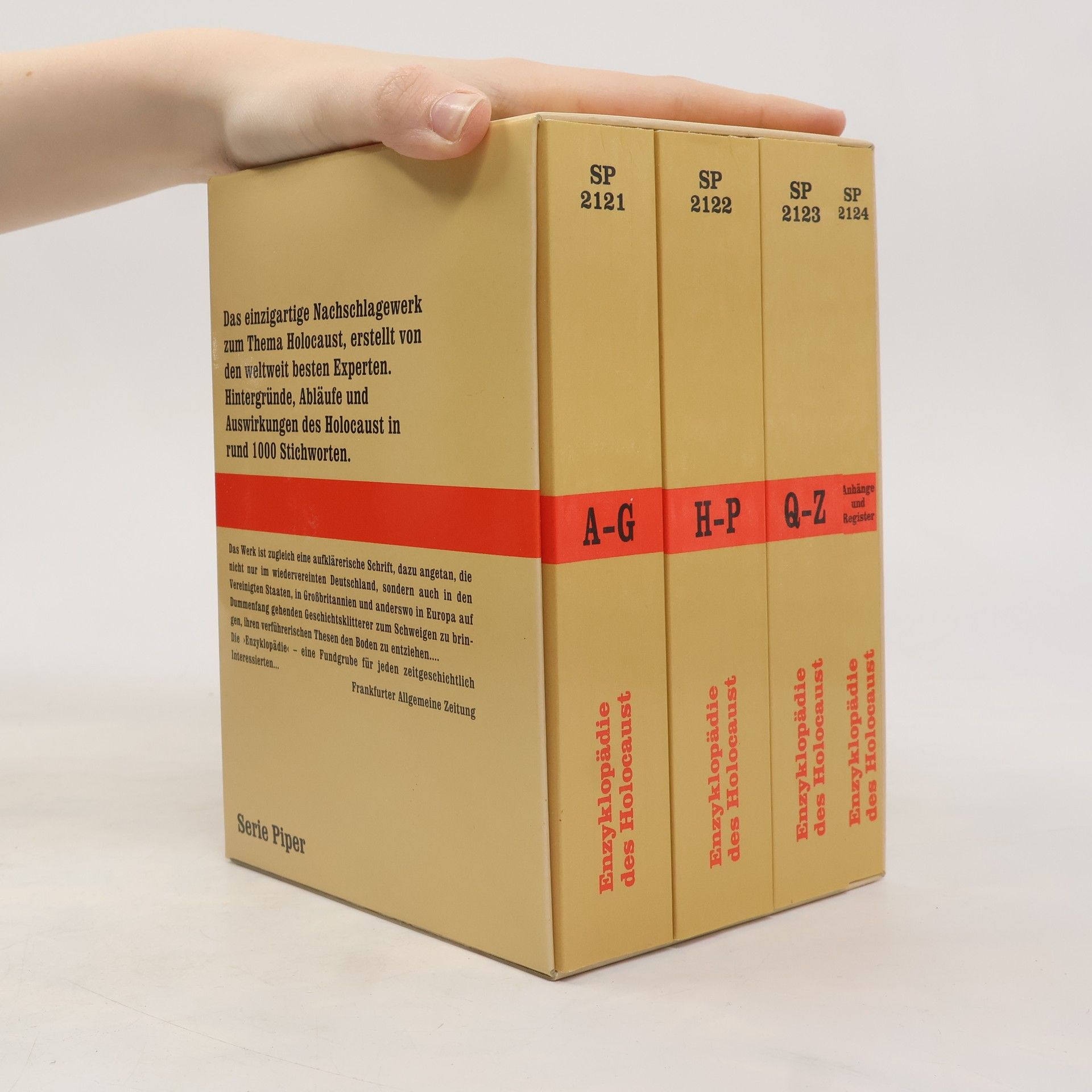Autorenkollektiv Enzyklopädie des Holocaust A-Z