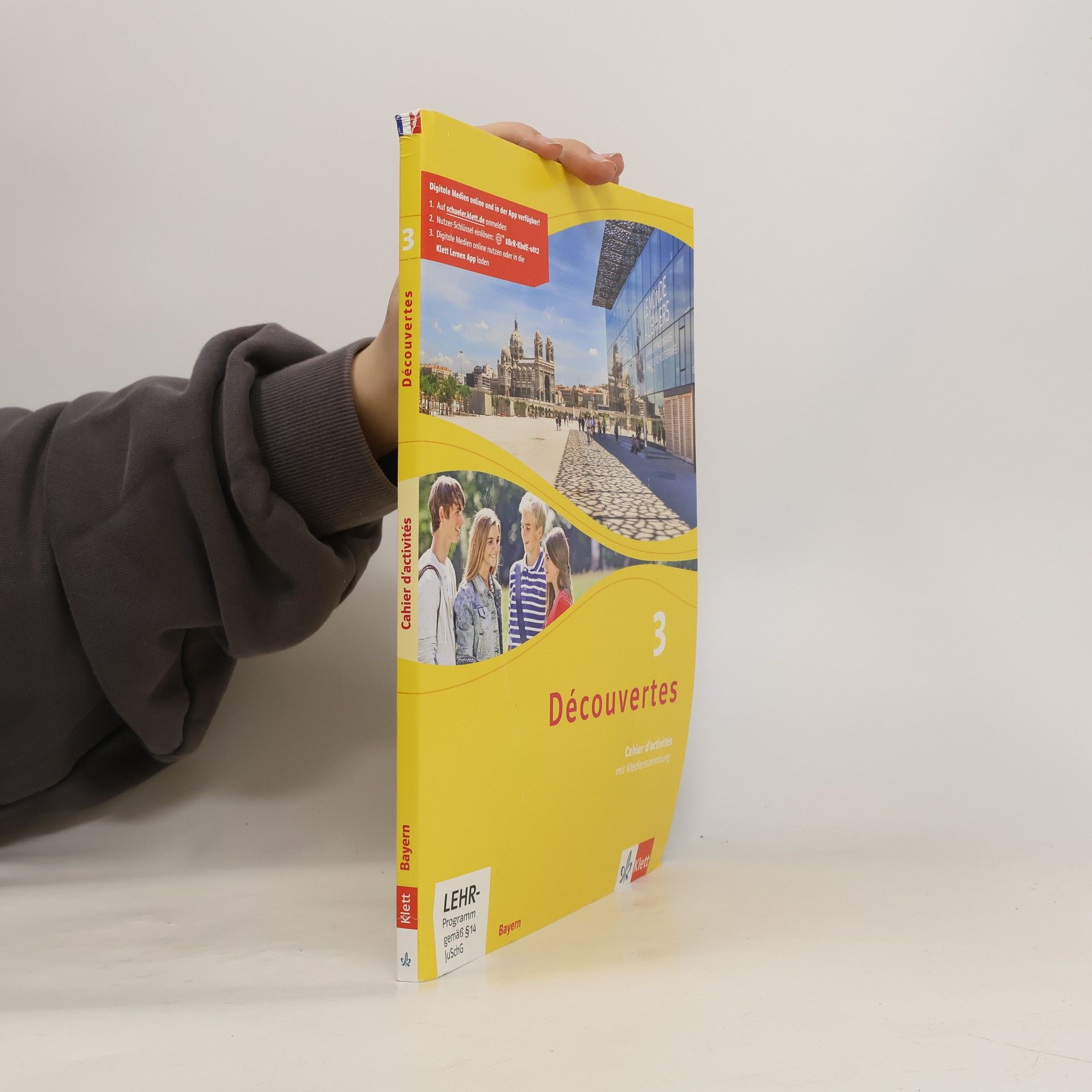 Klett Ernst /Schulbuch Découvertes 3. Ausgabe Bayern. Cahier d'activités mit MP3-CD und Video-DVD 3. Lernjahr