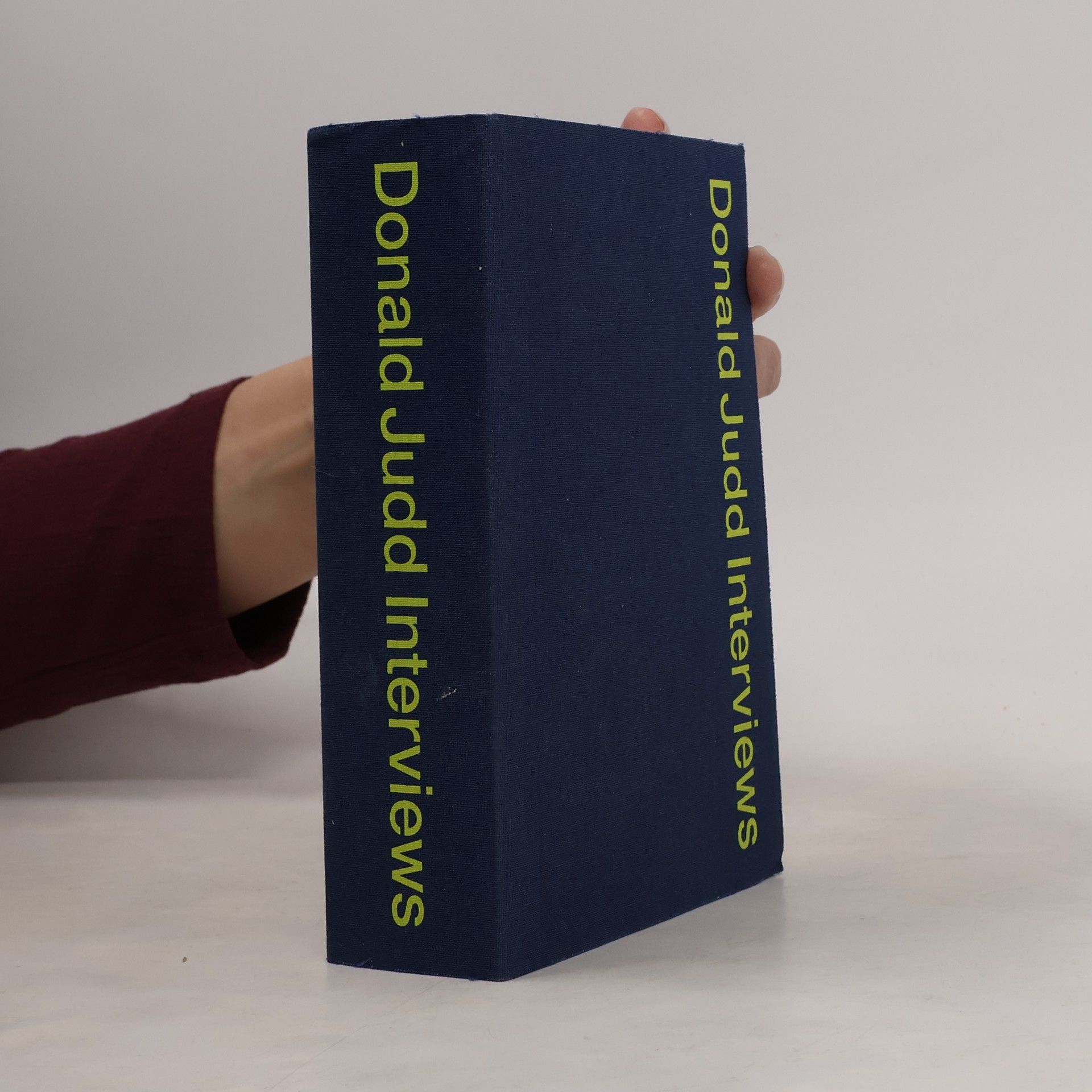 Flavin Judd Donald Judd Interviews
